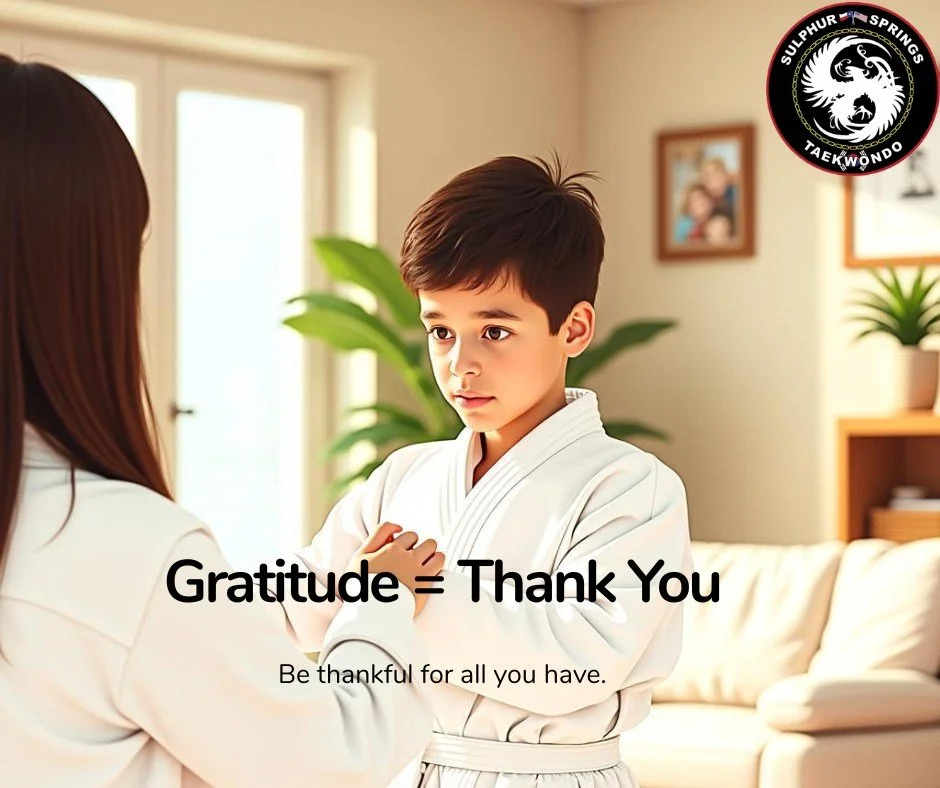 The happiest people aren't the ones who have the most&mdash;they're the ones who appreciate what they have.

Teaching children to say "thank you" helps them recognize the people who encourage, support, and care for them every day. Gratitude