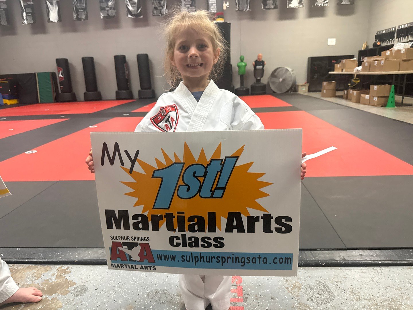 We&rsquo;re so proud to welcome Tatum into our ATA family. Congrats on your first steps on the journey to black belt!