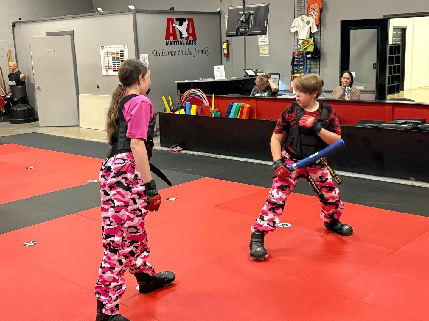 In October, Black belts wear pink. We are proud to support the Wishing for Mommy Foundation. #atapink