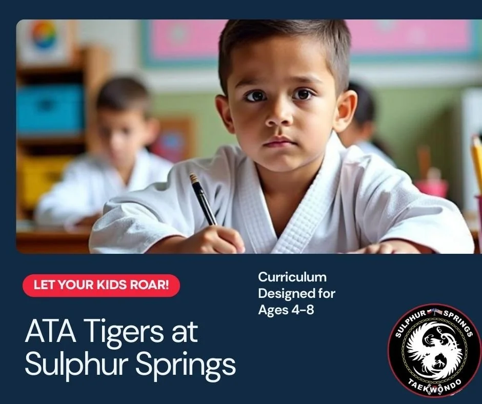 📚 Better Grades Start on the Mat! 🥋
Teachers are noticing ATA Tigers students are:
🎯 More focused in class
🎯 Better listeners
🎯 Improved self-discipline
🎯 Goal-oriented and motivated
Our curriculum is designed specifically for young learners ag