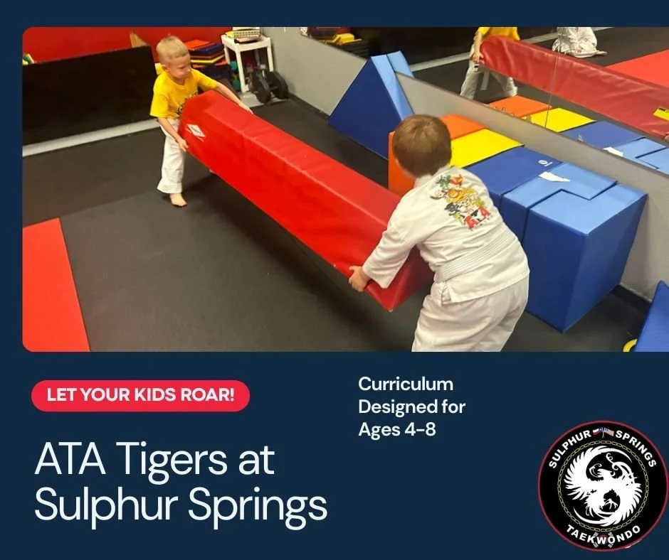 👥 Where Friendships Are Built &amp; Character is Forged!
ATA Tigers isn't just about kicks and punches - it's about growing TOGETHER!
Your 4-8 year old will learn:
💛 Teamwork and cooperation
💛 How to be a good friend
💛 Respect for peers and adult