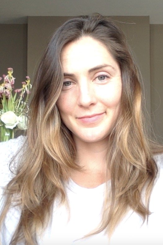 Headshot of Kelsey Engman, LPC, White woman with medium length brown hair