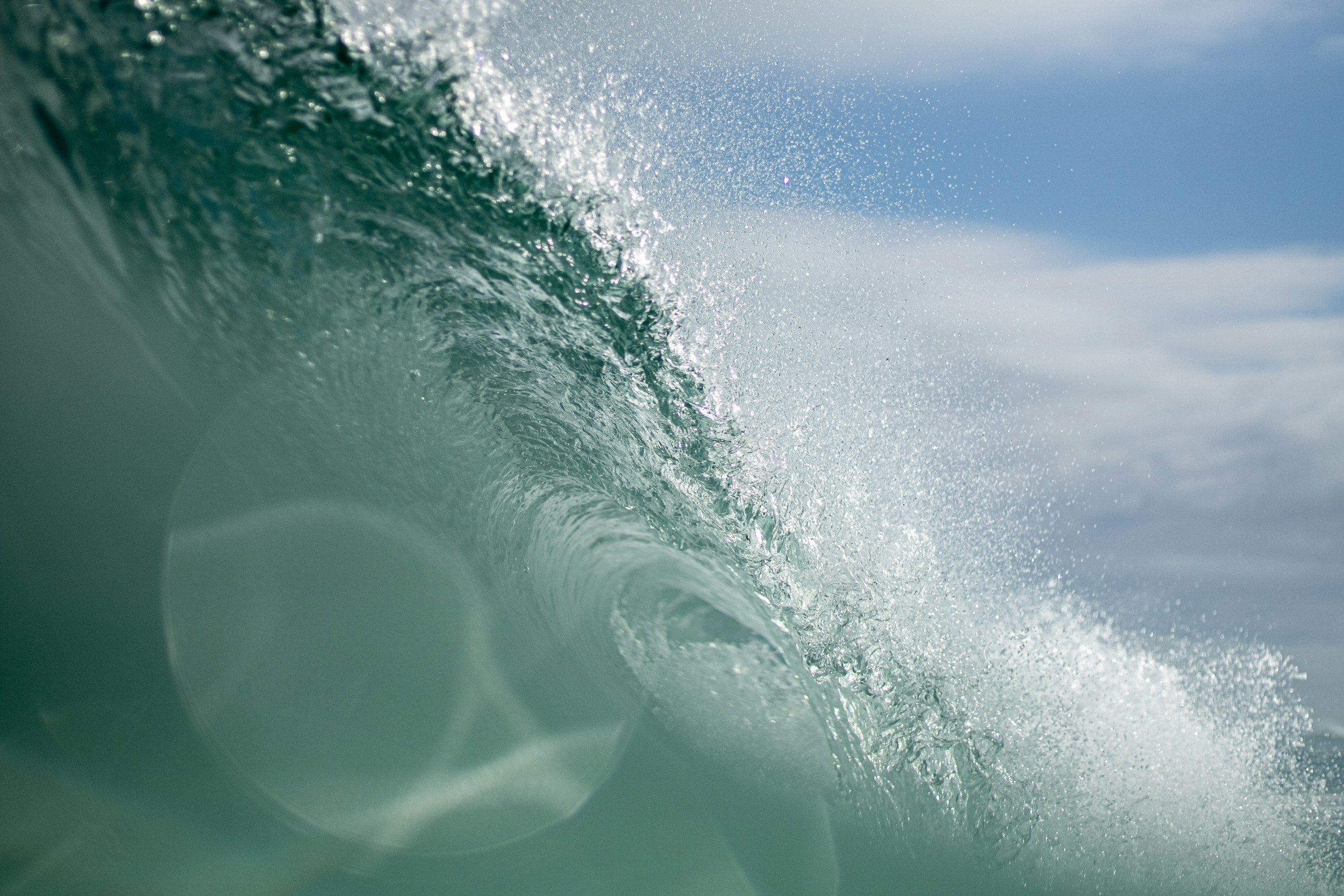 Bubbles in deep water
