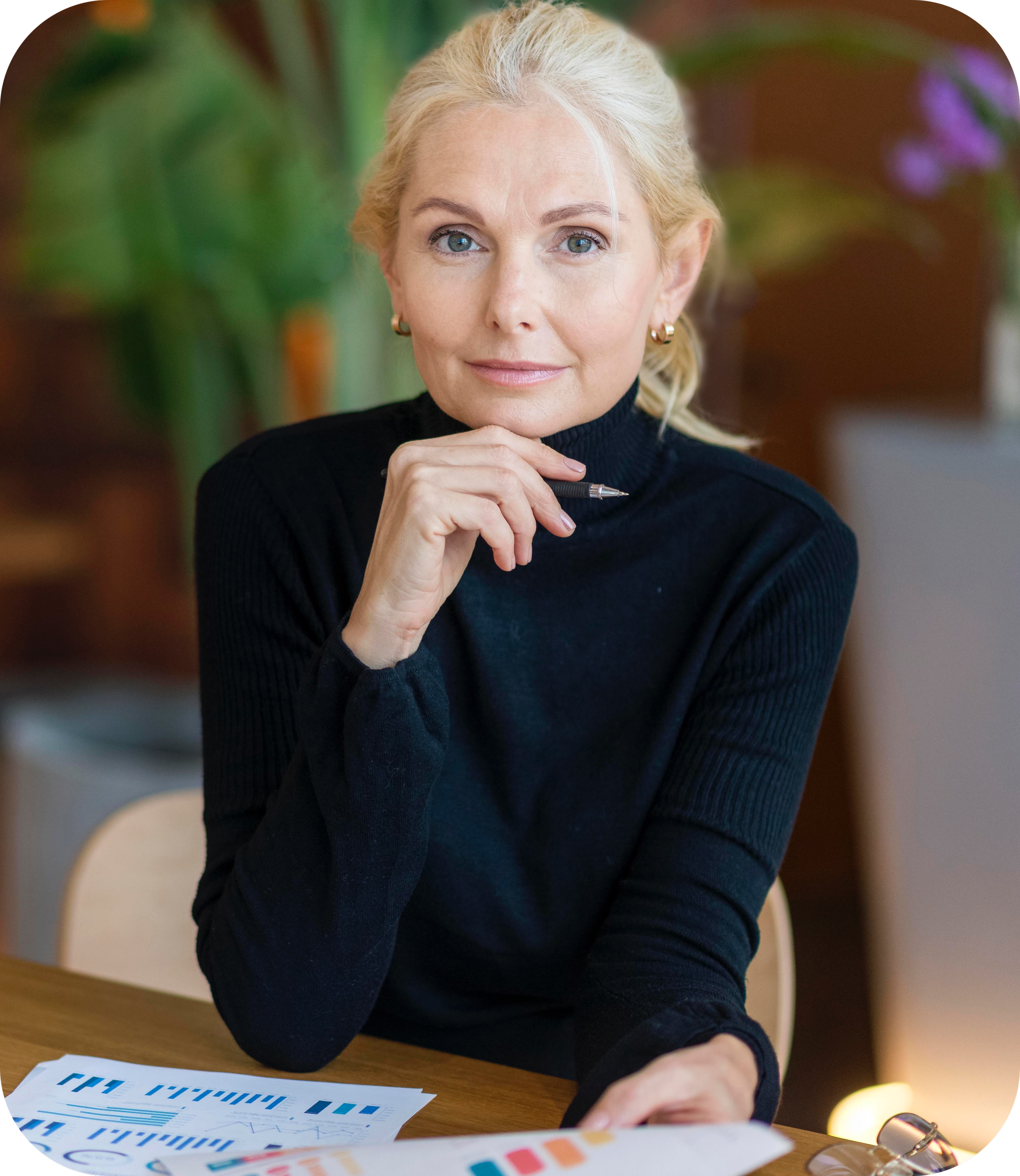 Online Therapeut Frau