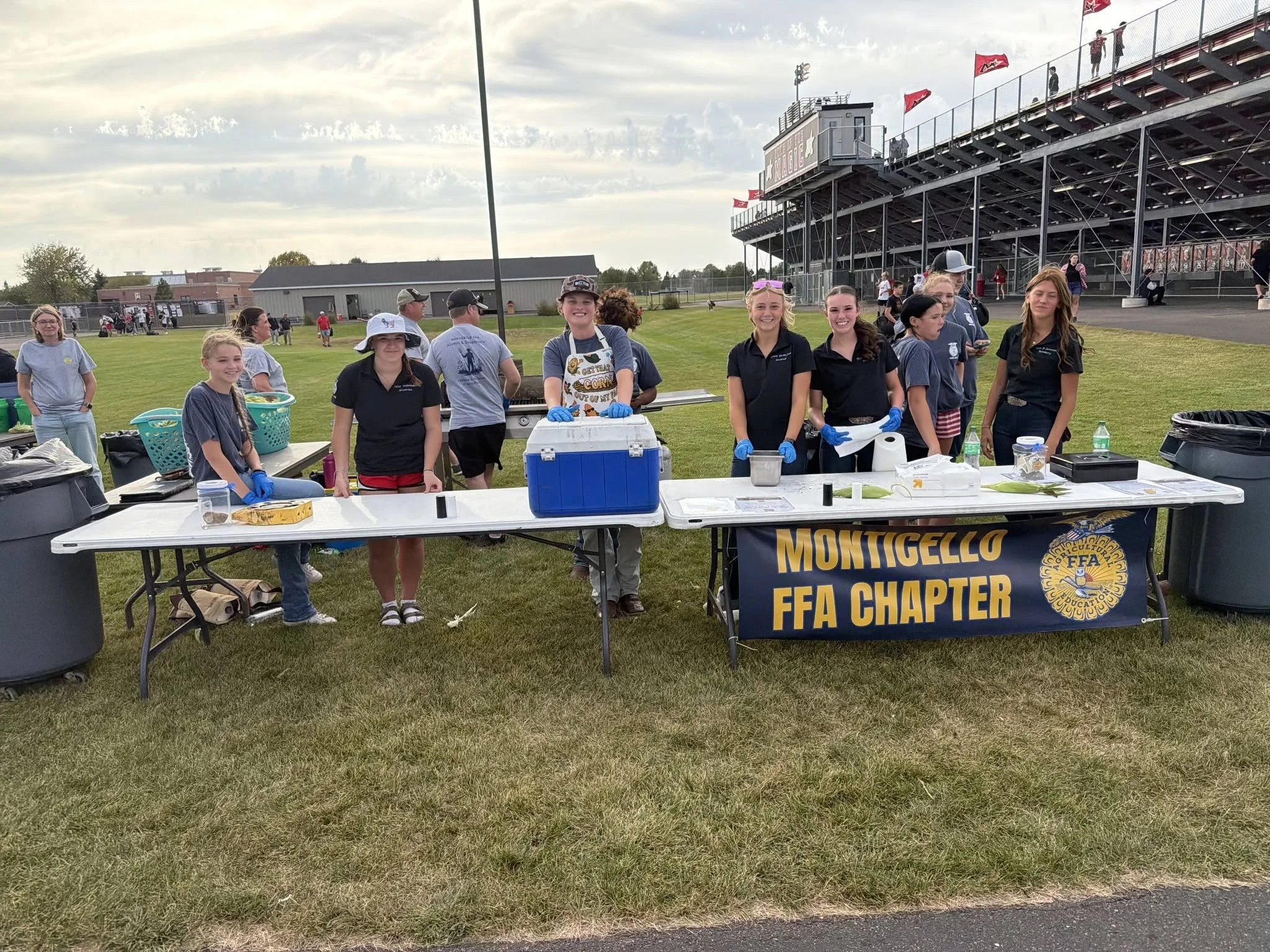 First annual ffa corn roast