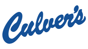 Calver's logo in blue cursive script.