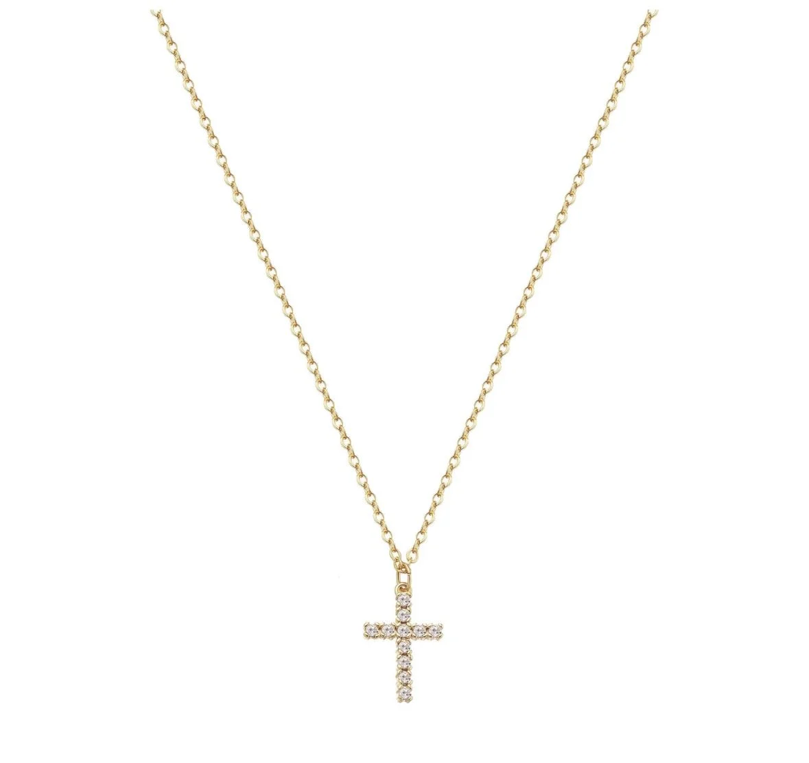 Petite Crystal Cross Necklace2.jpg