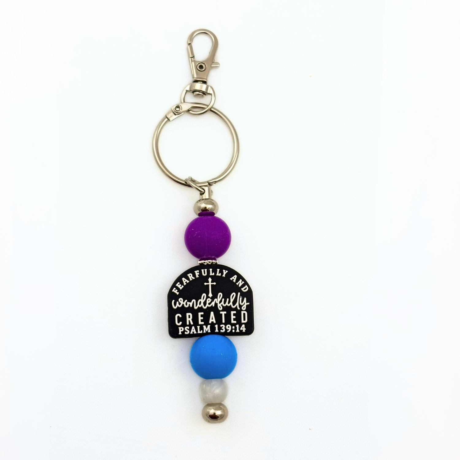 Fearfully & Wonderfully Created Book Bag Clip