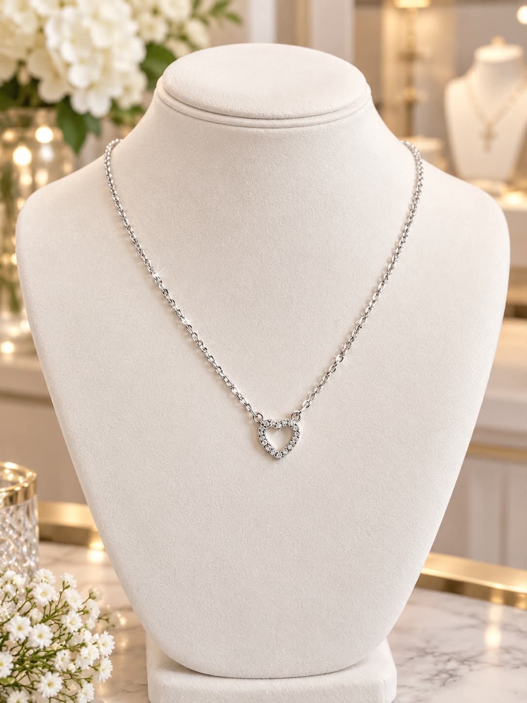 Faye Silver Rhinestone Heart Necklace.jpg