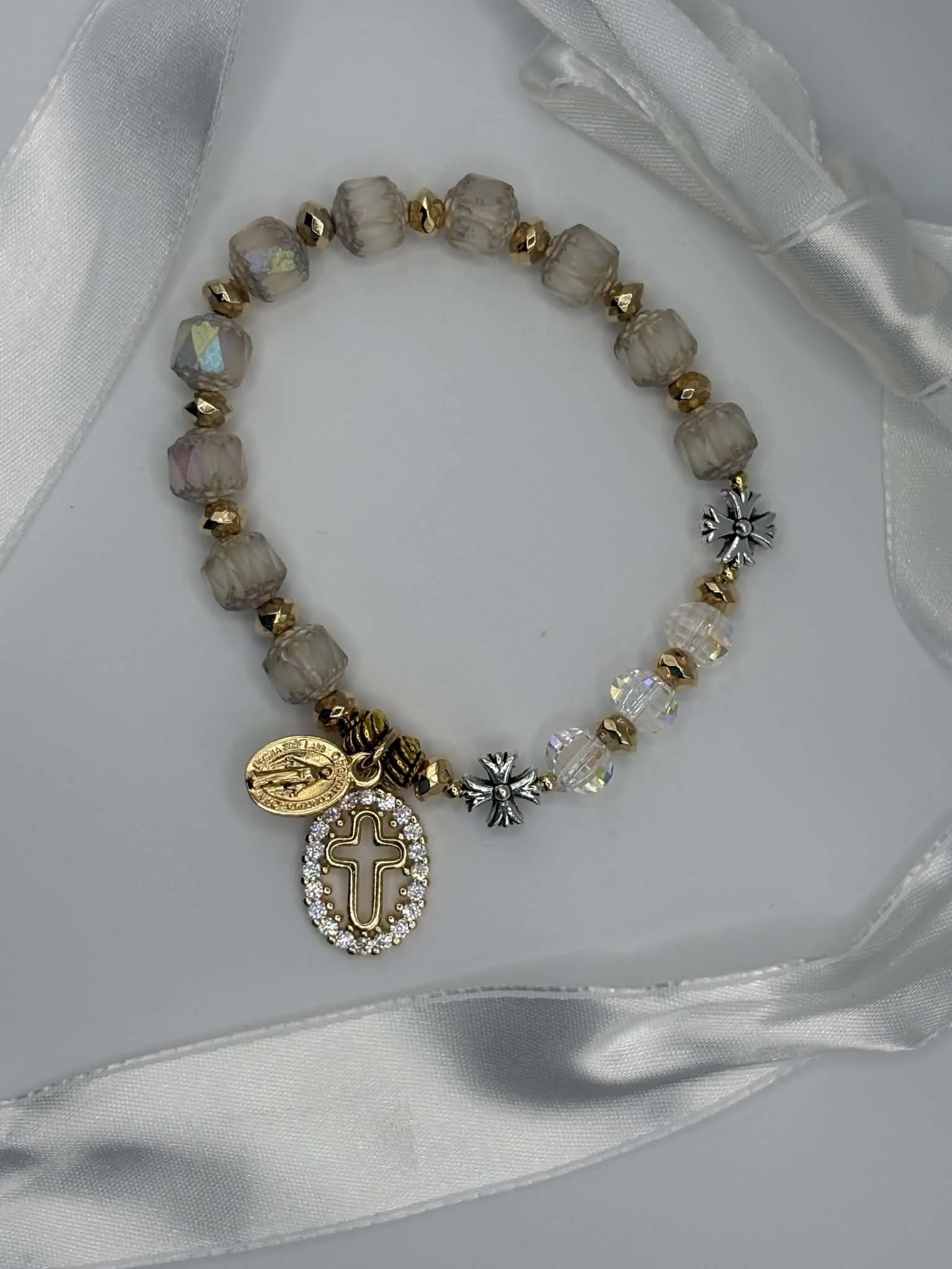 Rosary Bracelet - Cathedral Champagne Toast.jpg