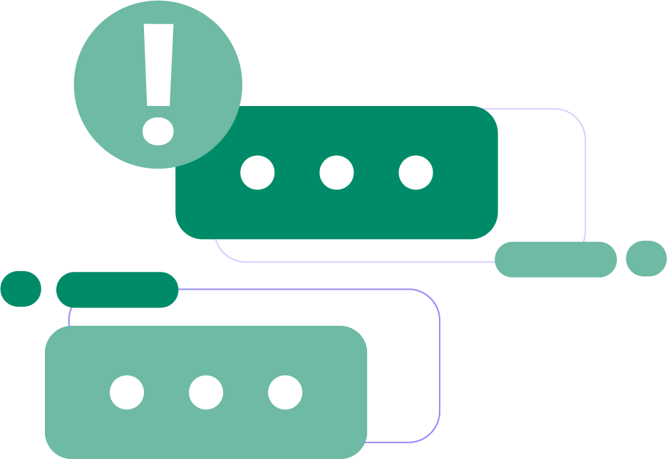 Illustration showing how outbound communication is broken in modern sales