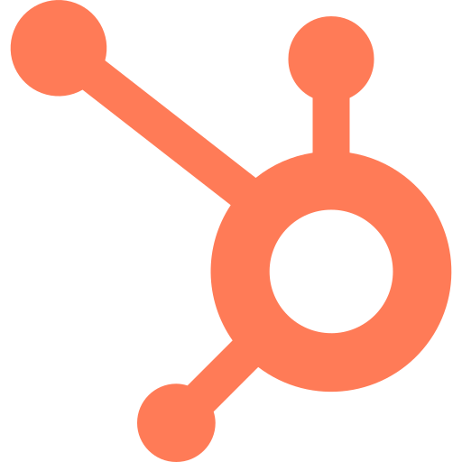 Icon of a molecule or network with a central circle connected to three smaller circles.