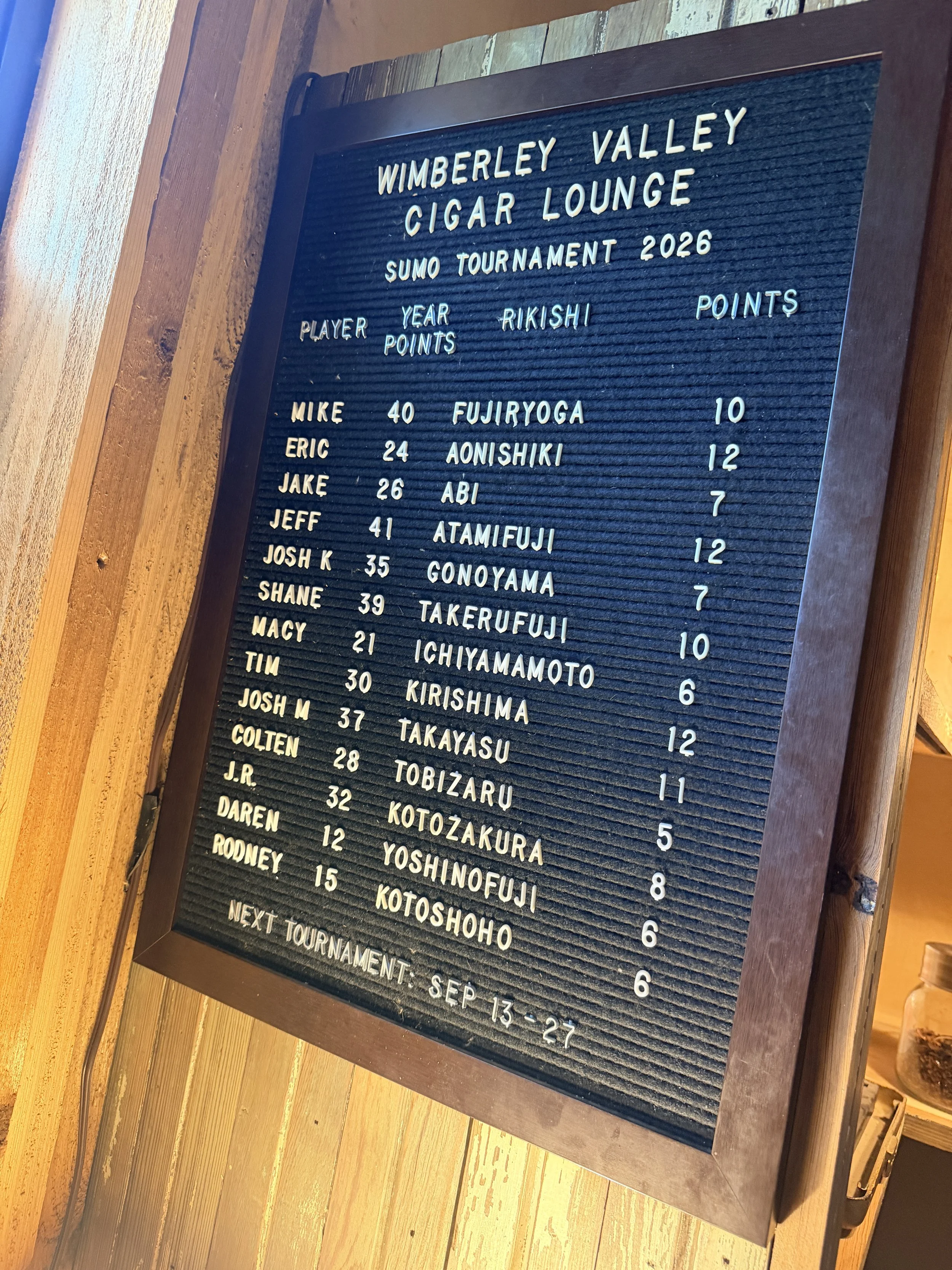 The Cigar Lounge, the Sumo League, and What They Taught Me About Wimberley