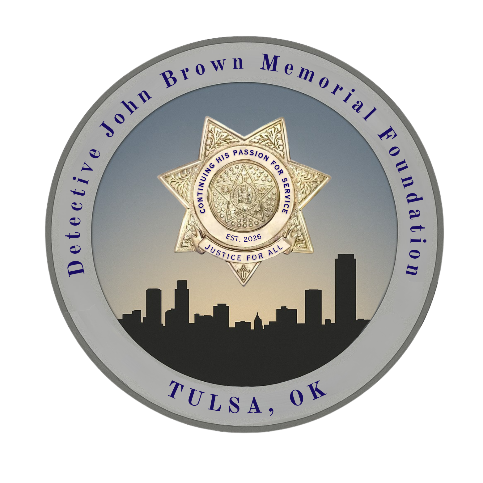 Detective John Brown Memorial Foundation Logo