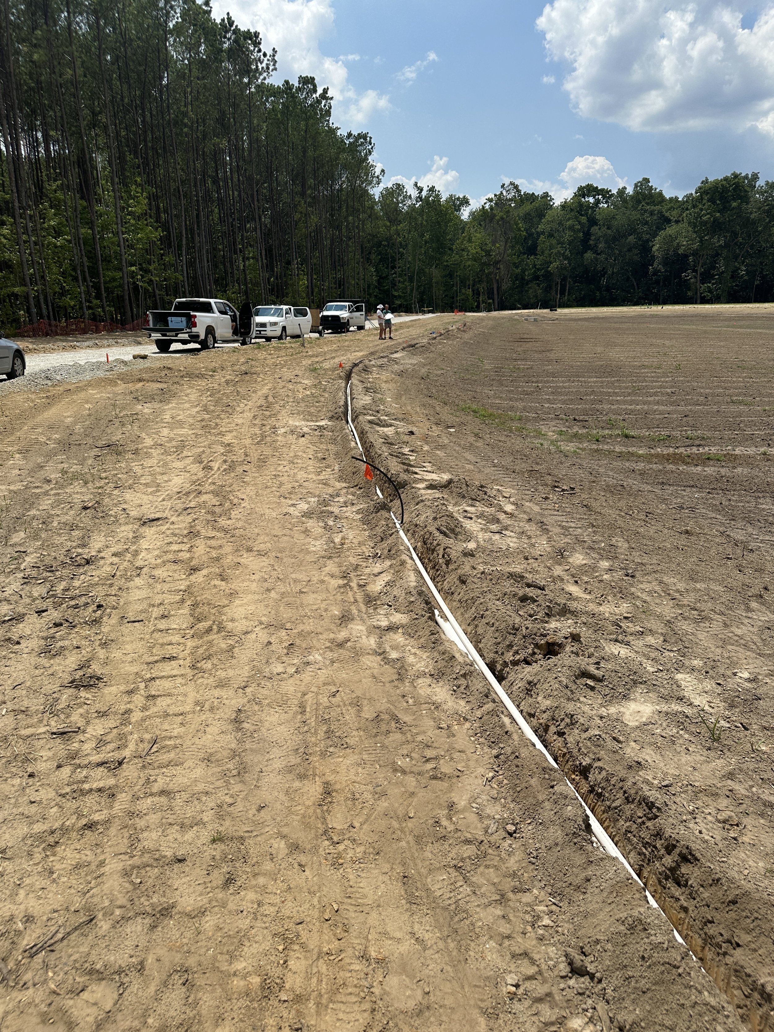irrigation installation in Habersham Pondcrest Phase