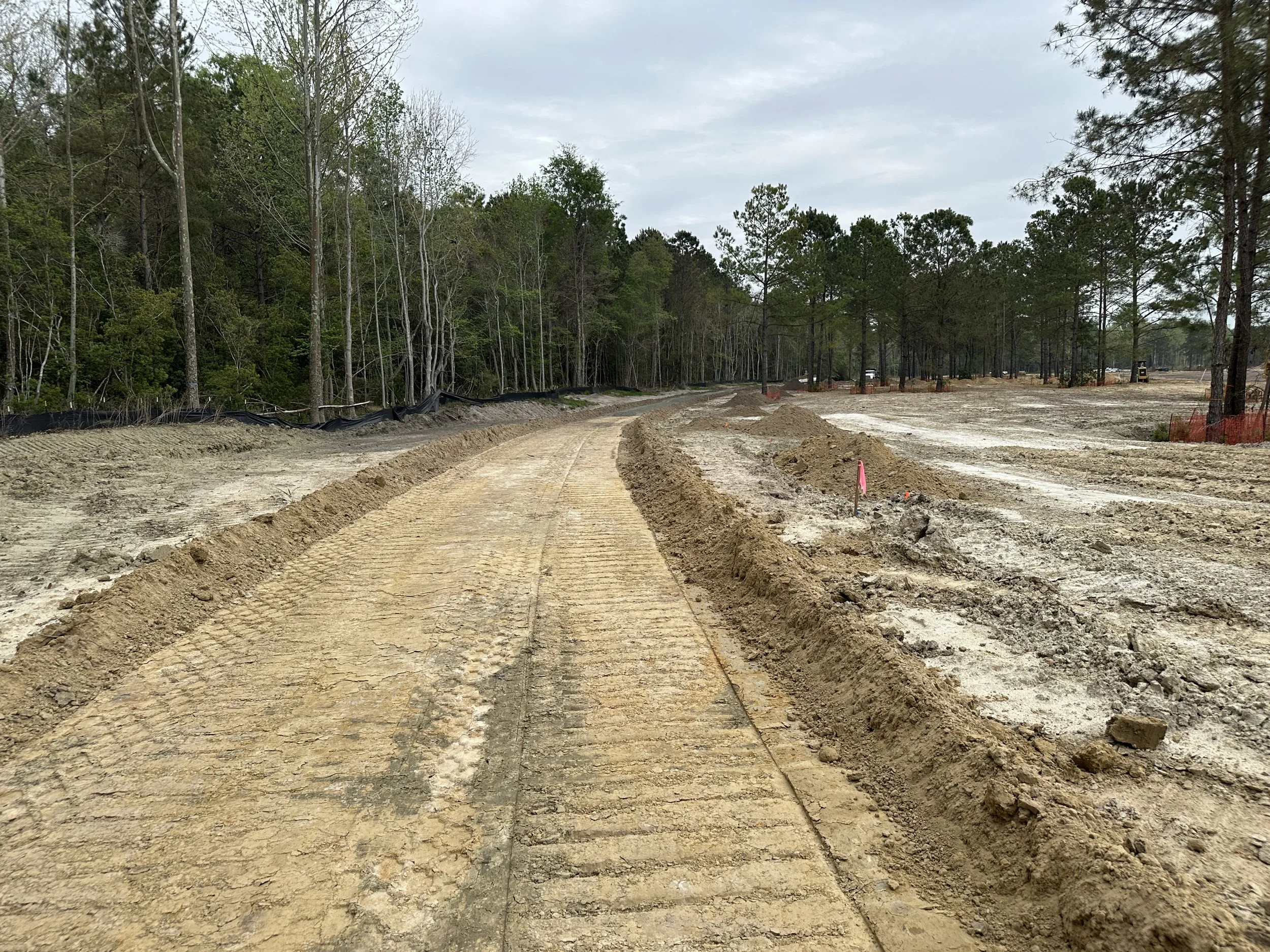 sub base for road bed