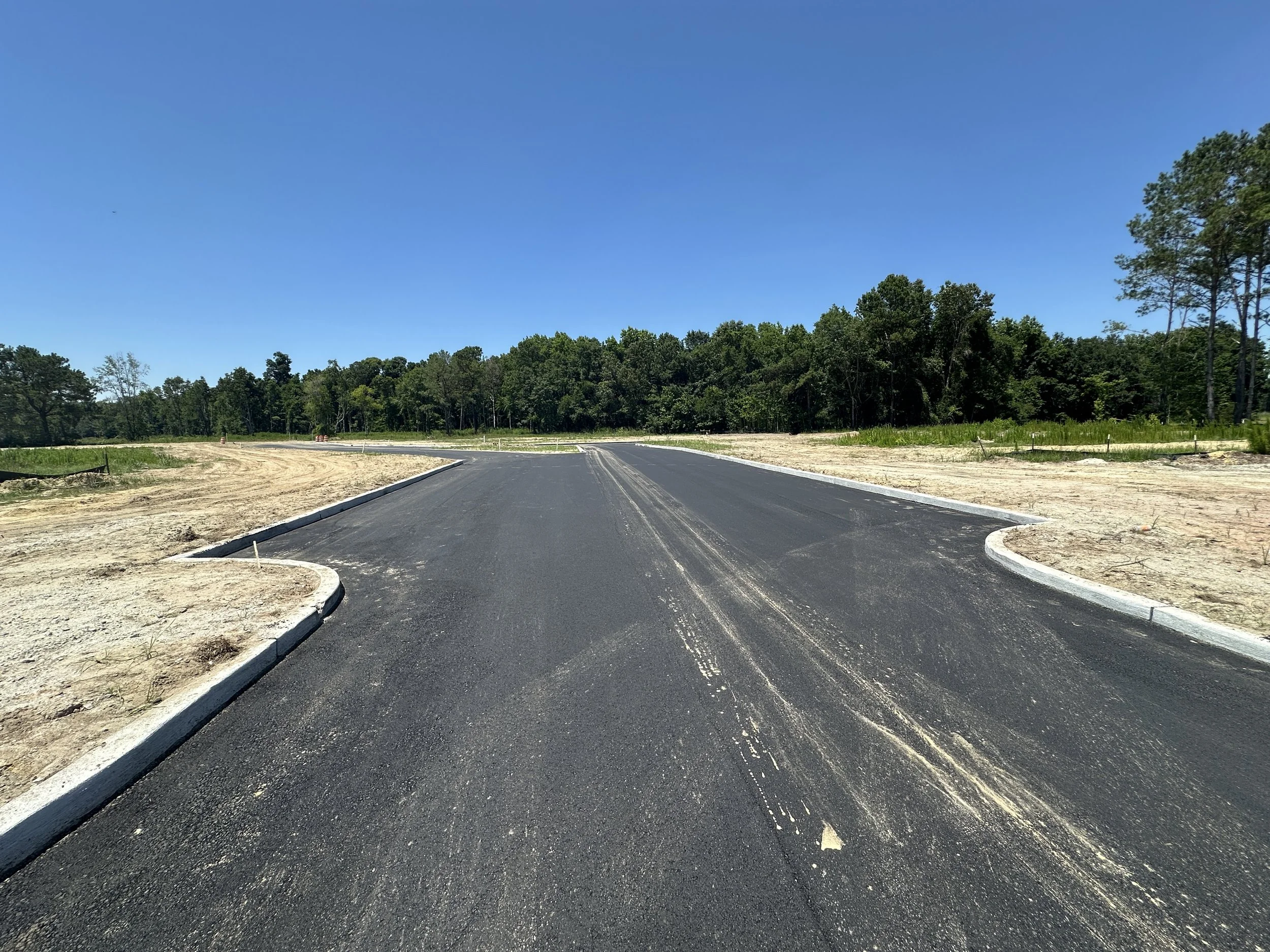 Habersham Pondcrest Phase new asphalt road to extend North Market