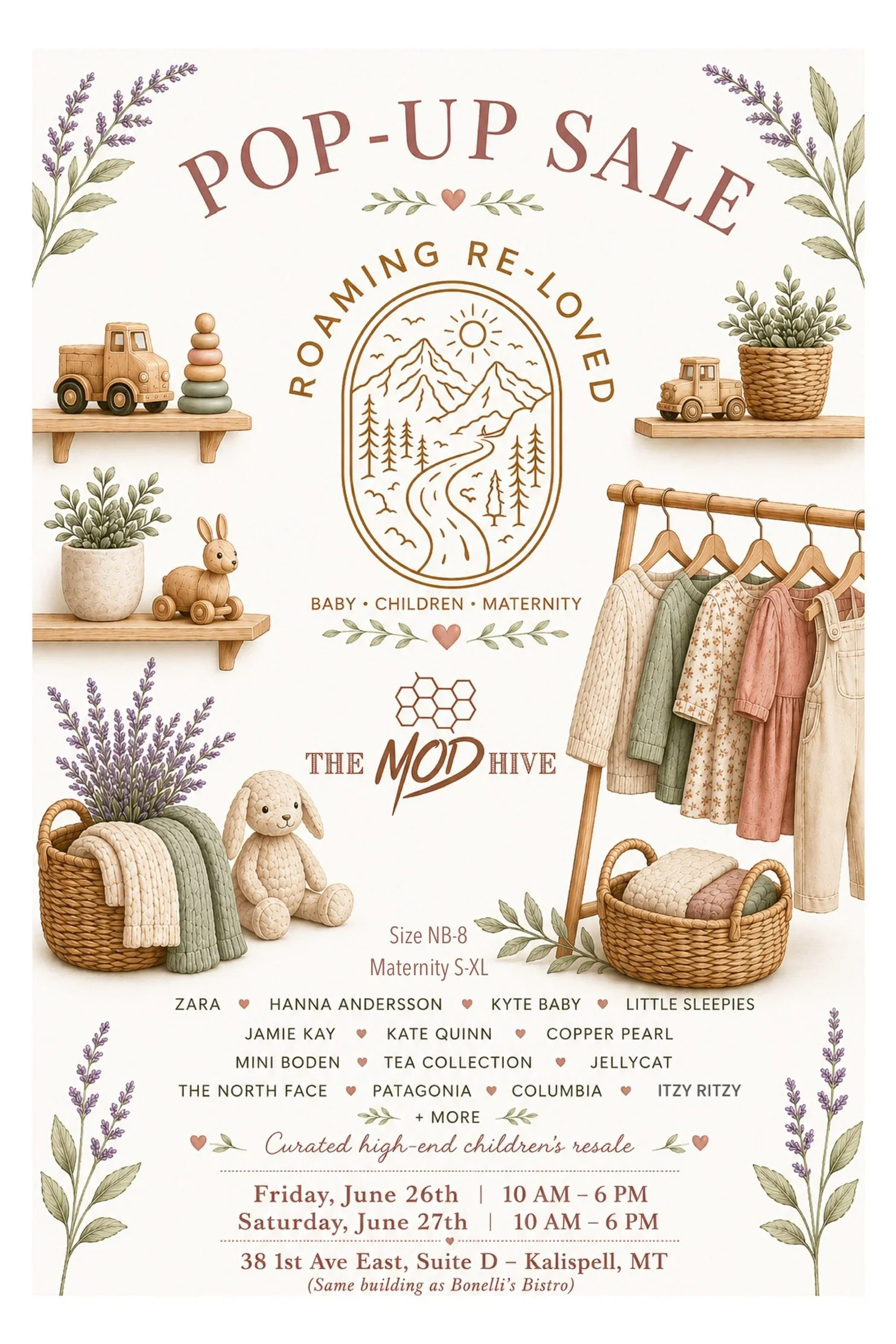 Roaming Re-loved Pop up