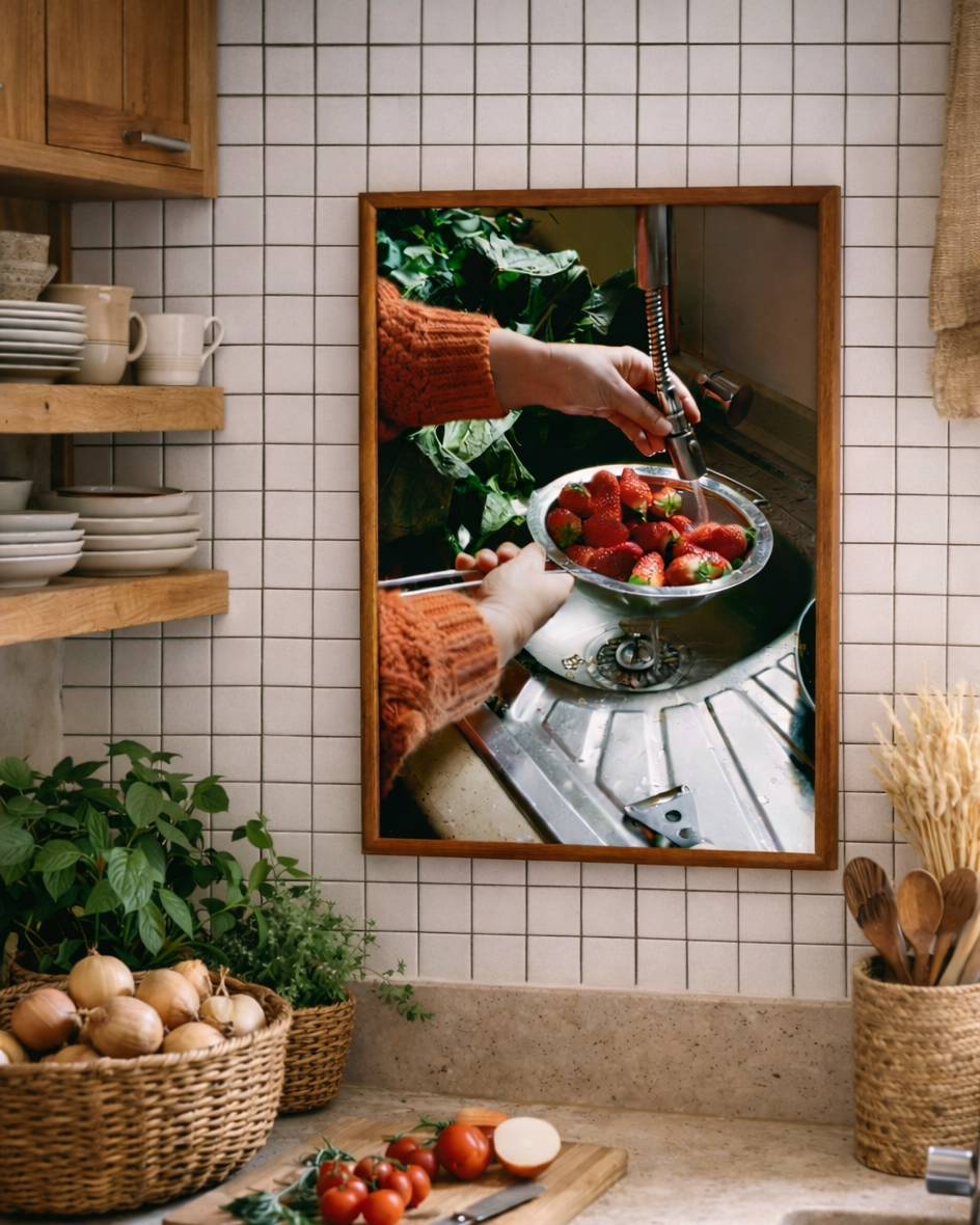 É TEMPO DE MORANGOS