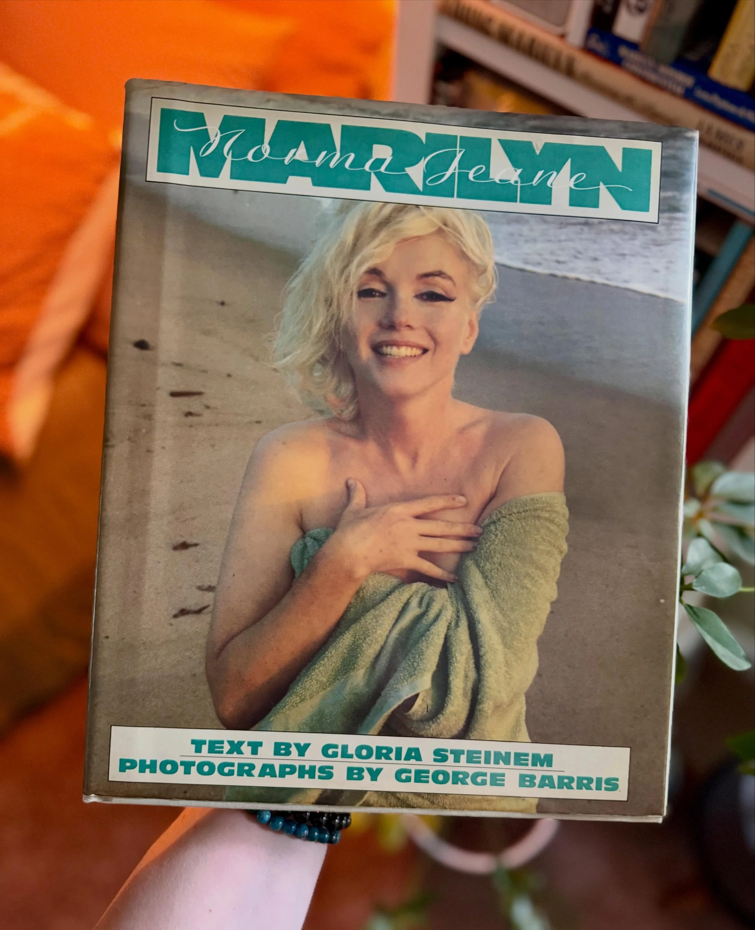 Happy 100th birthday, Marilyn Monroe! 🤍💋 
To honor Marilyn, my forever muse, I&rsquo;ve pulled some books that are the best if you, too, care to learn more about her. In order:
1. Marilyn by Gloria Steinem and George Barris
2. **anything by Michell