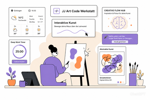 JJ Art HTML Werkstatt