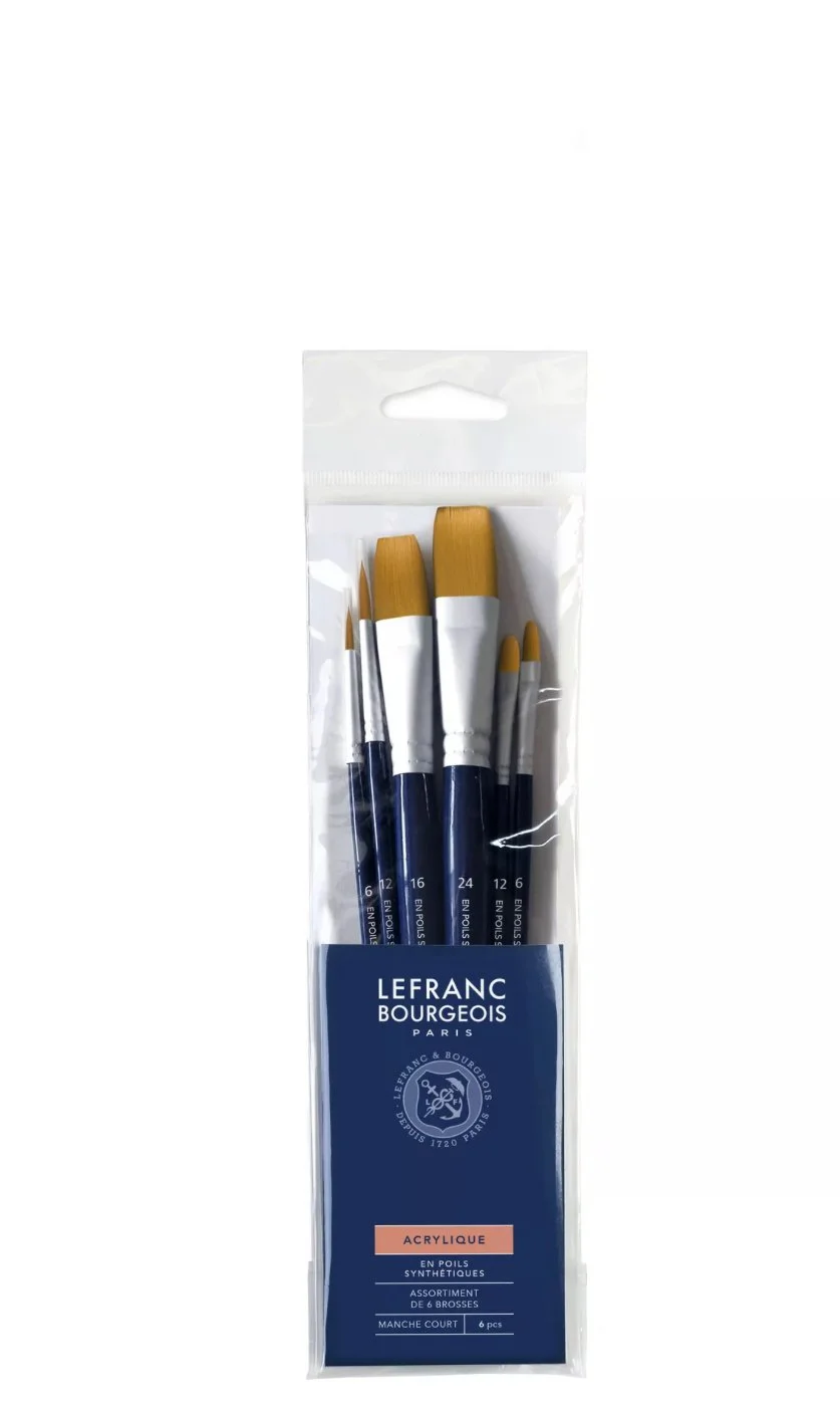 Lefranc Bourgeois Acrylpinsel-Set