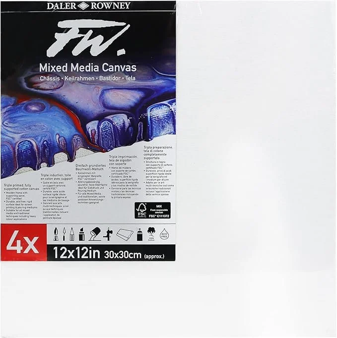 Daler-Rowney FW Künstler-Leinwände