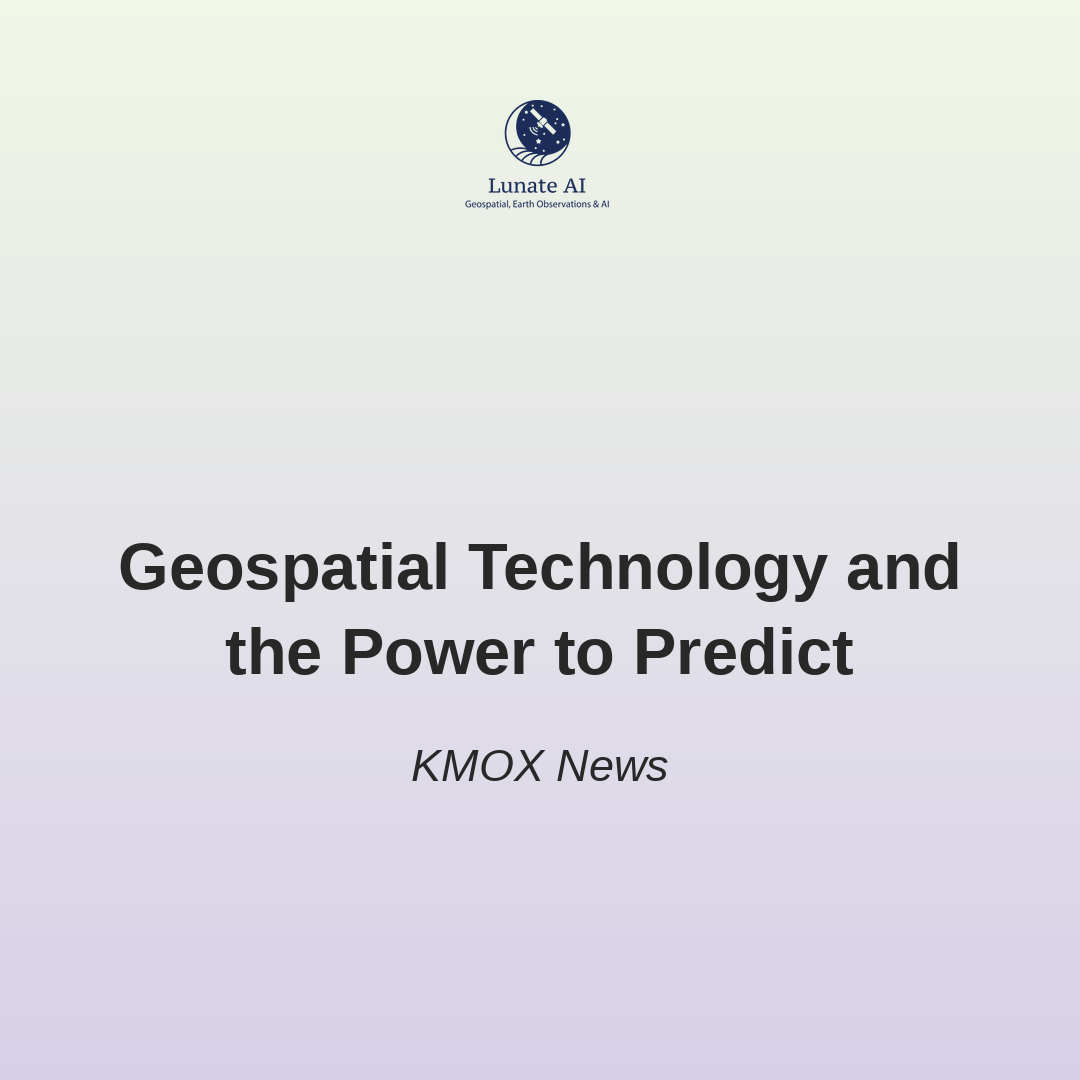 Dr. Nadine Alameh says geospatial technology has the power to predict