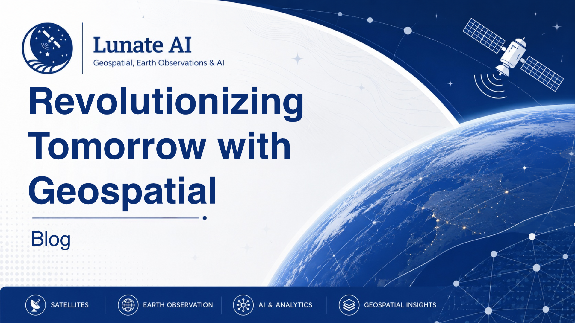 Revolutionizing Tomorrow with Geospatial