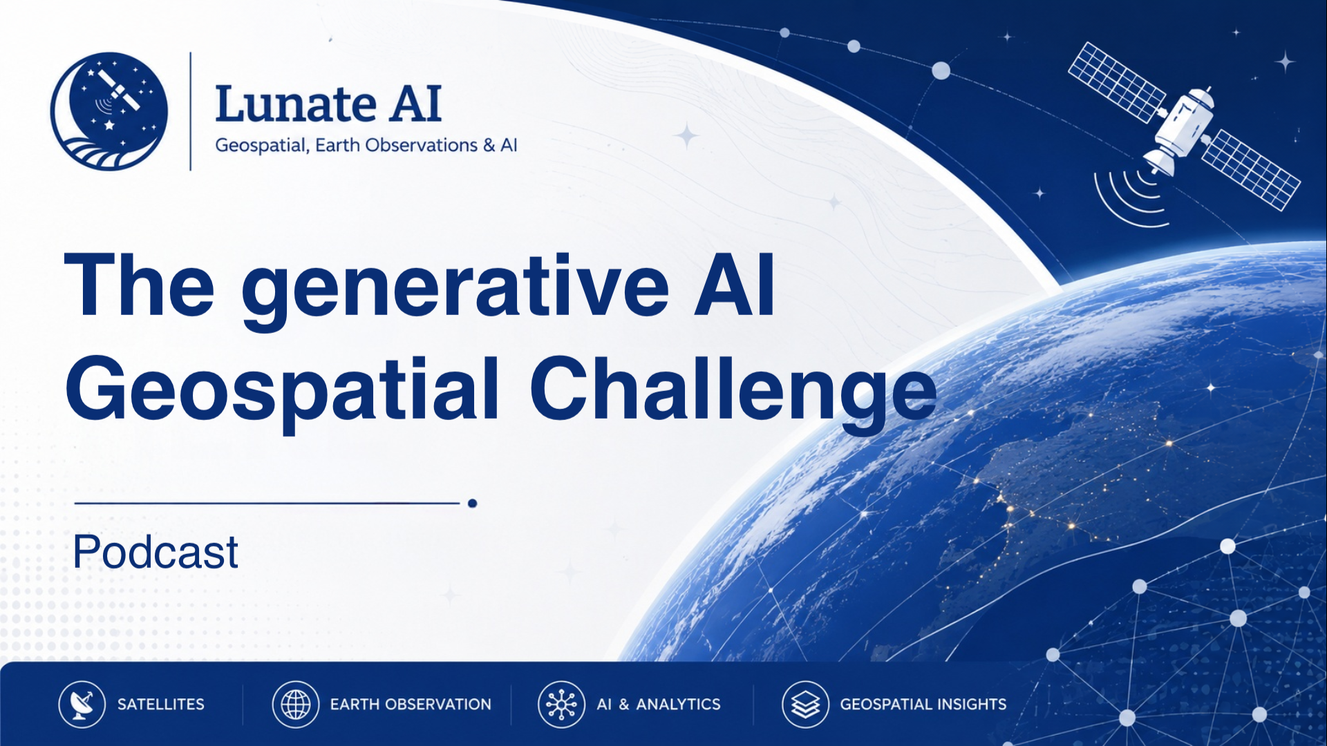 The generative AI Geospatial Challenge - AWS in Orbit