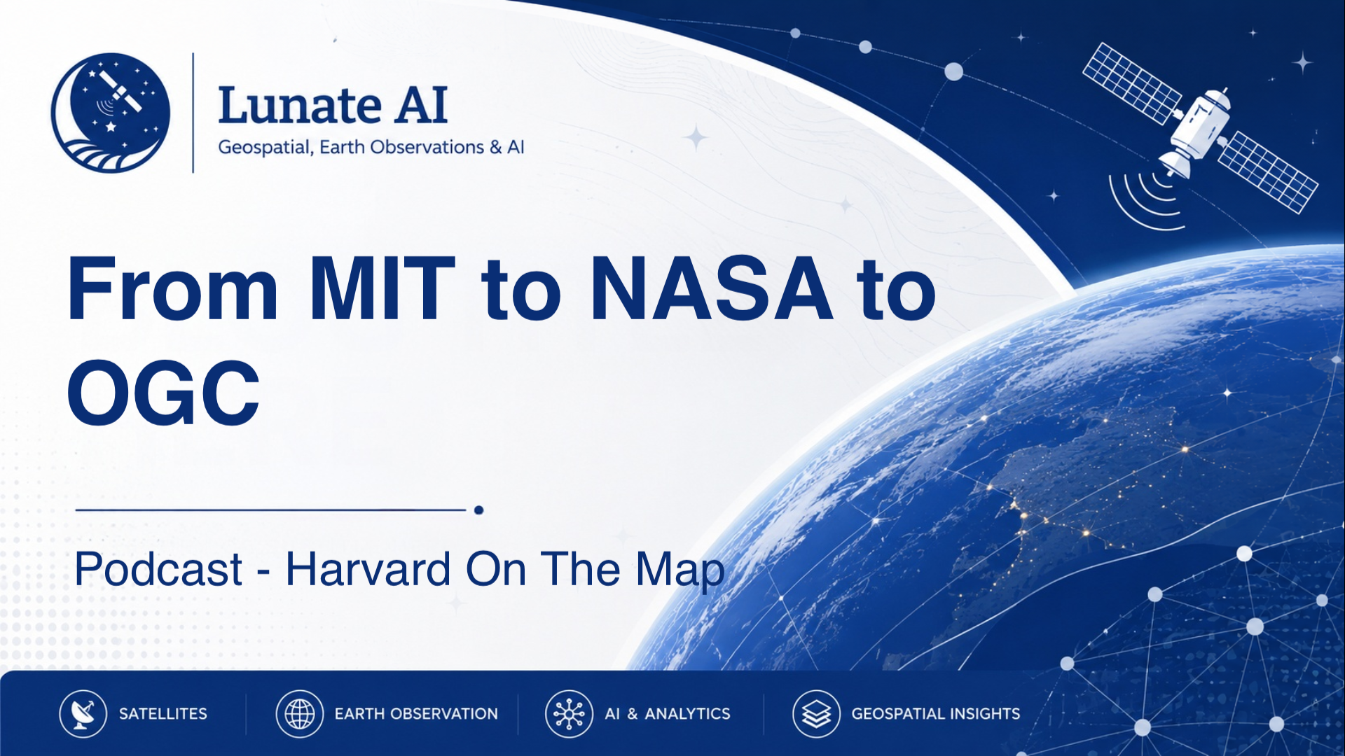 From MIT to NASA to OGC - Harvard on the map