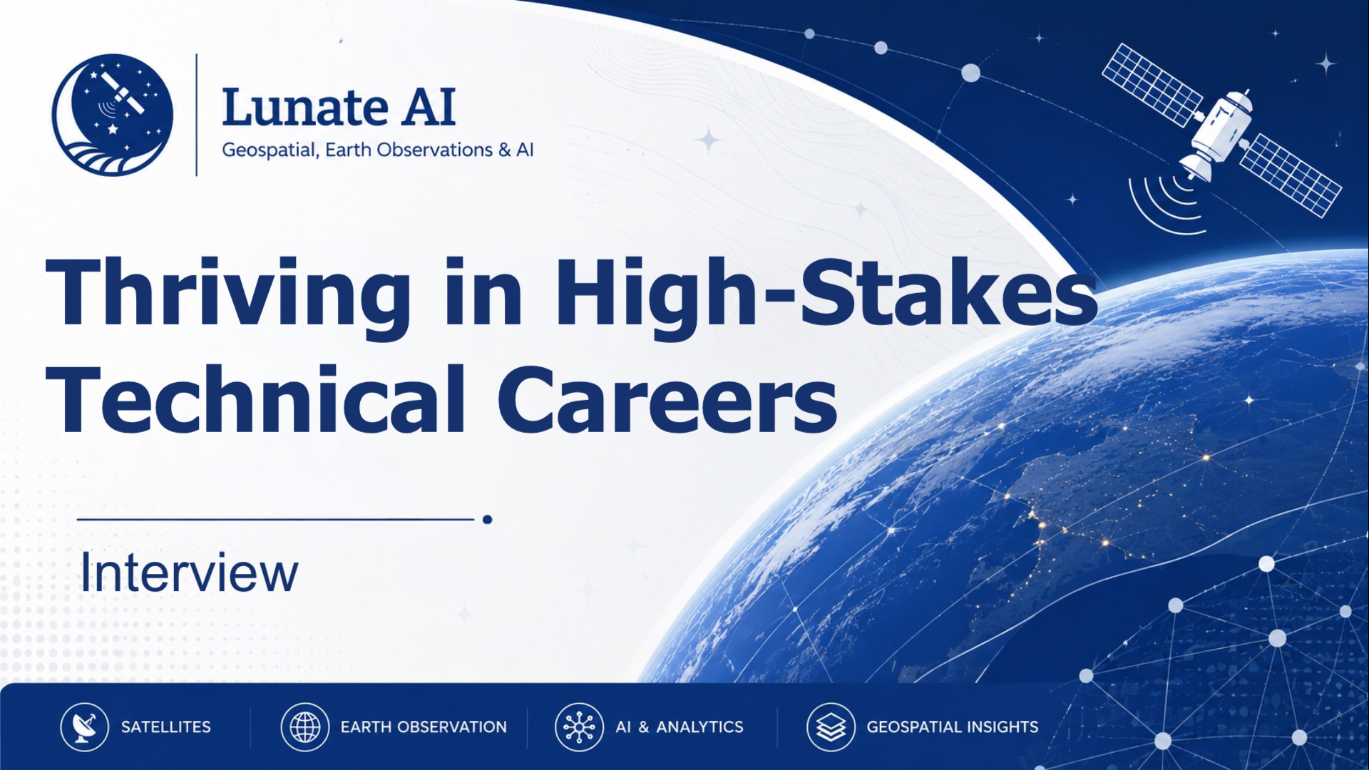 Thriving in High-Stakes Technical Careers