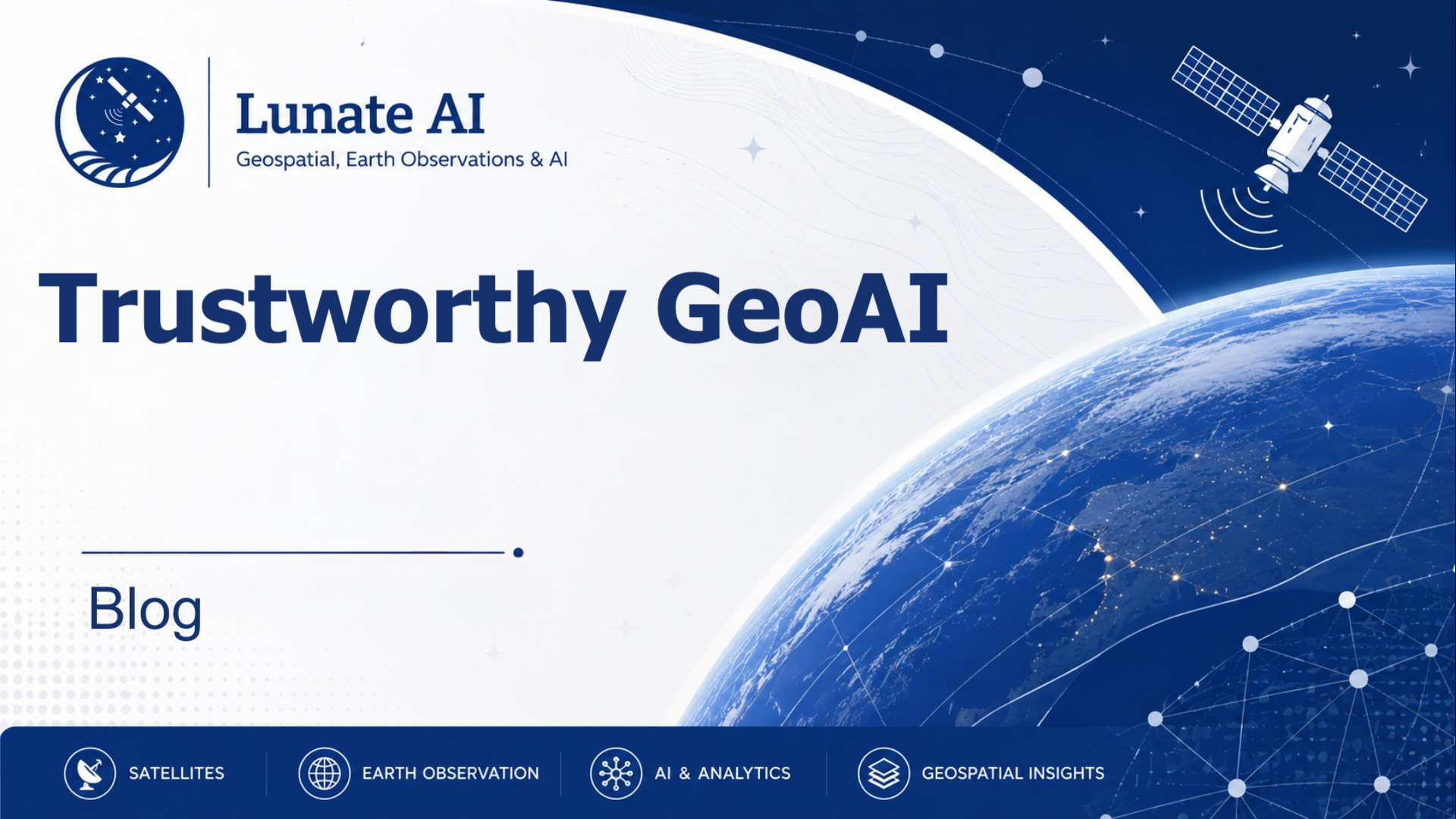 Trustworthy GeoAI