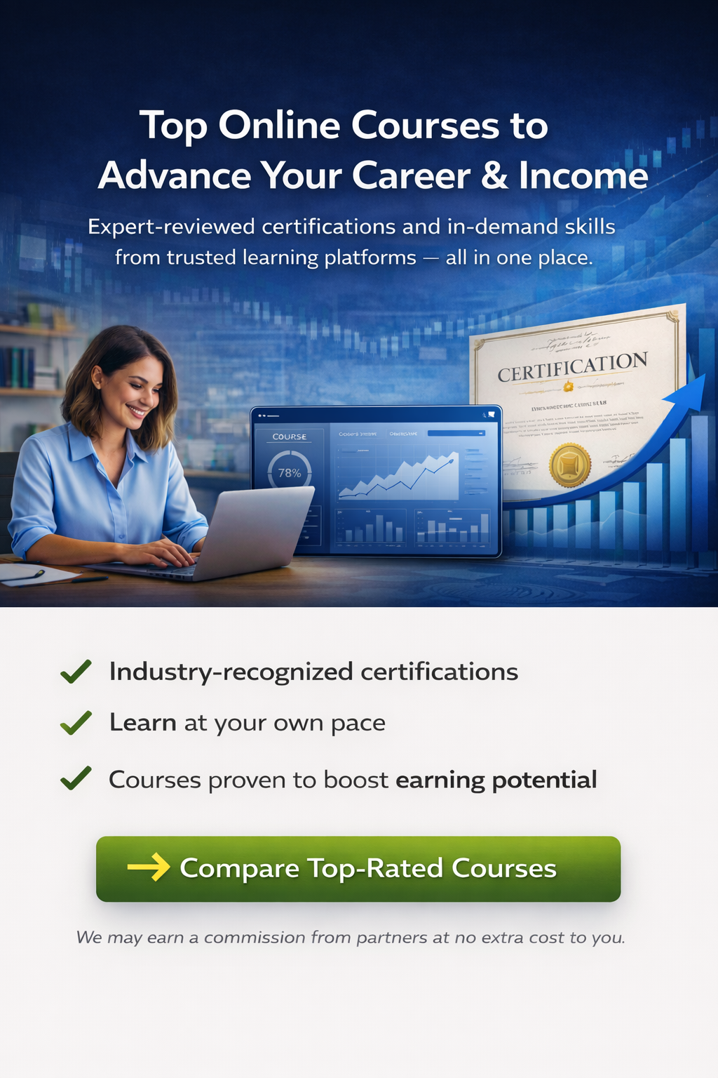 Top Online Courses to Advance Your Career and Income