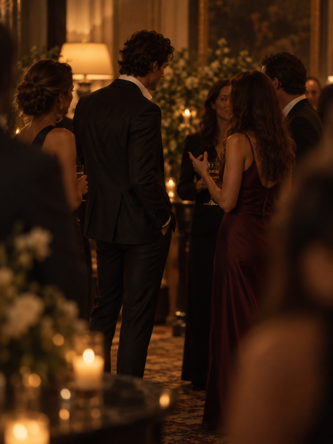 The Man Who Meets Her And Rises
