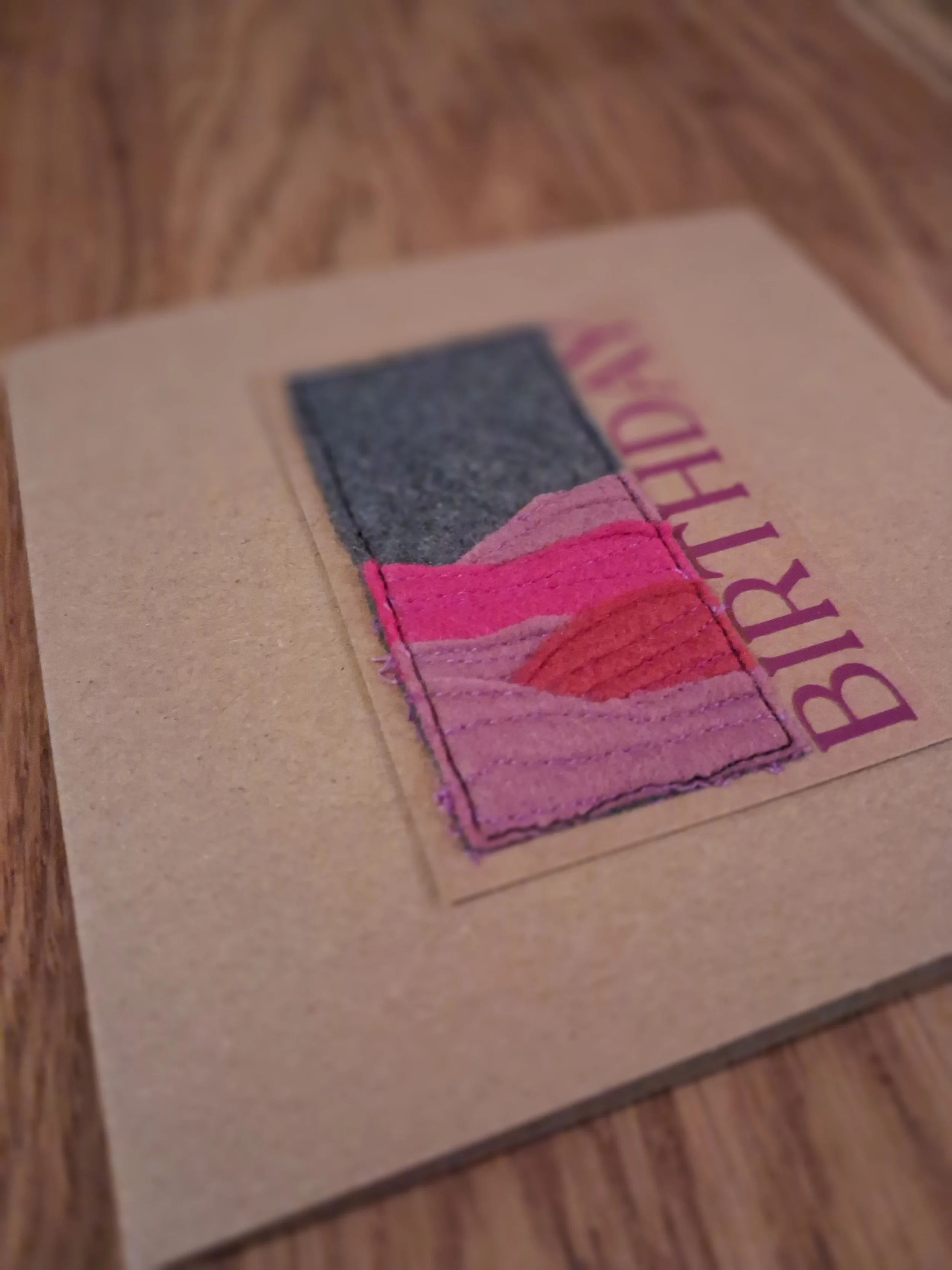 Felt Collage Cards