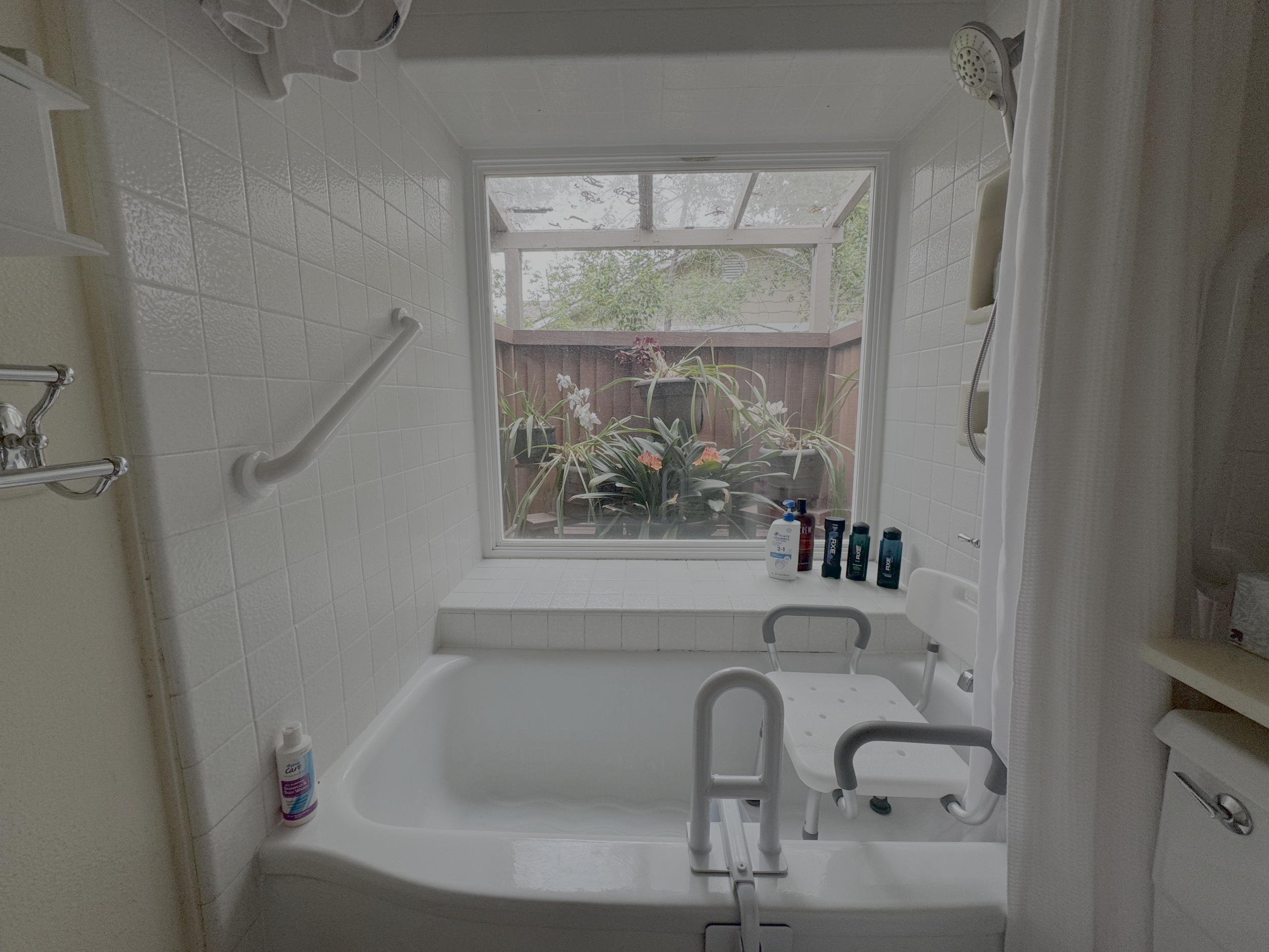 Home accessibility modification, grab bar and safety hardware installation