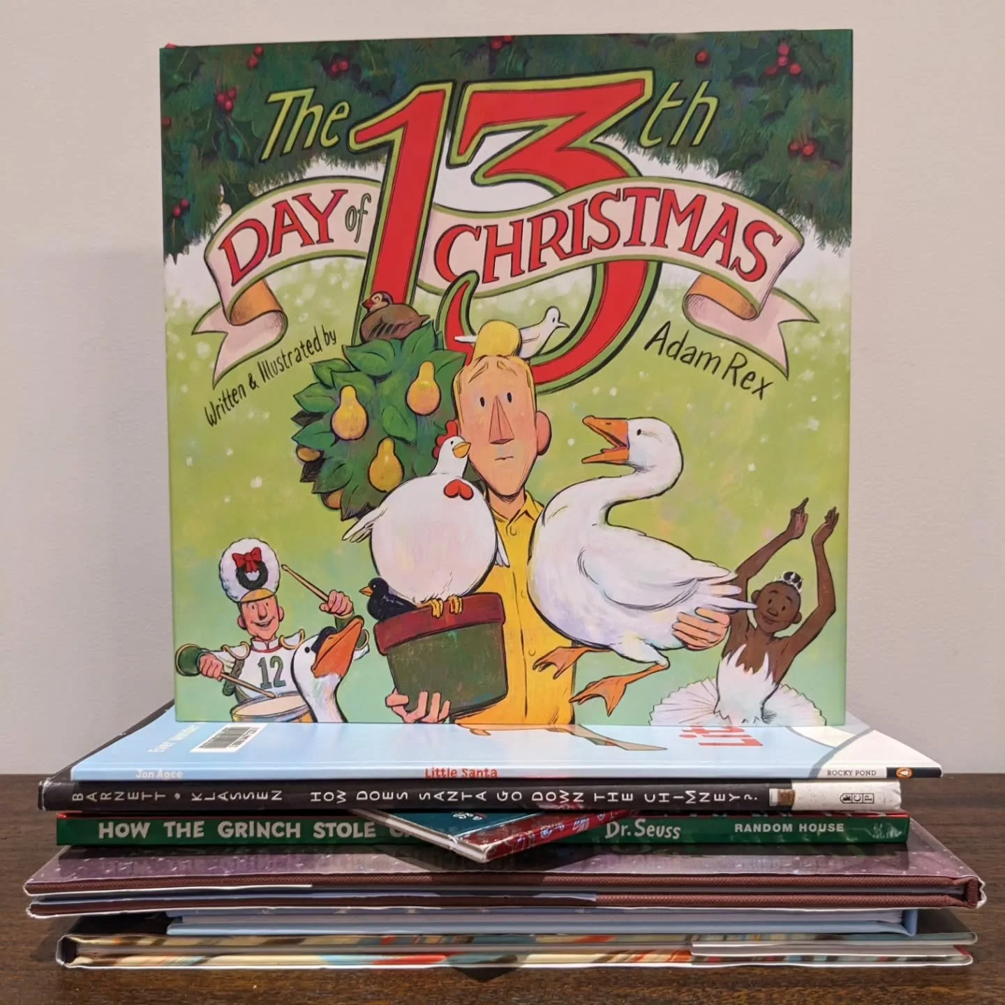 @writer.friends.challenge Dec 3rd, this is what I'm reading (and will be reading every day) until Dec 25th!

Books often get buried in the Christmas Day hullabaloo, so we've made a tradition of giving the kids a new Christmas book on Dec 1st and new 