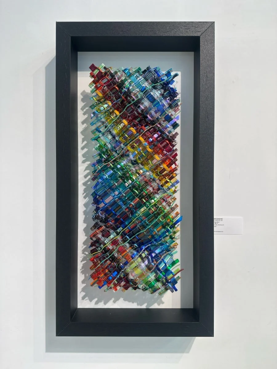 woven glass | 32 x 16 in