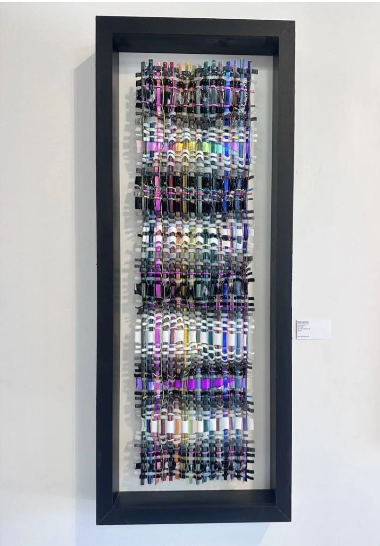 woven glass | 46 x 18 in