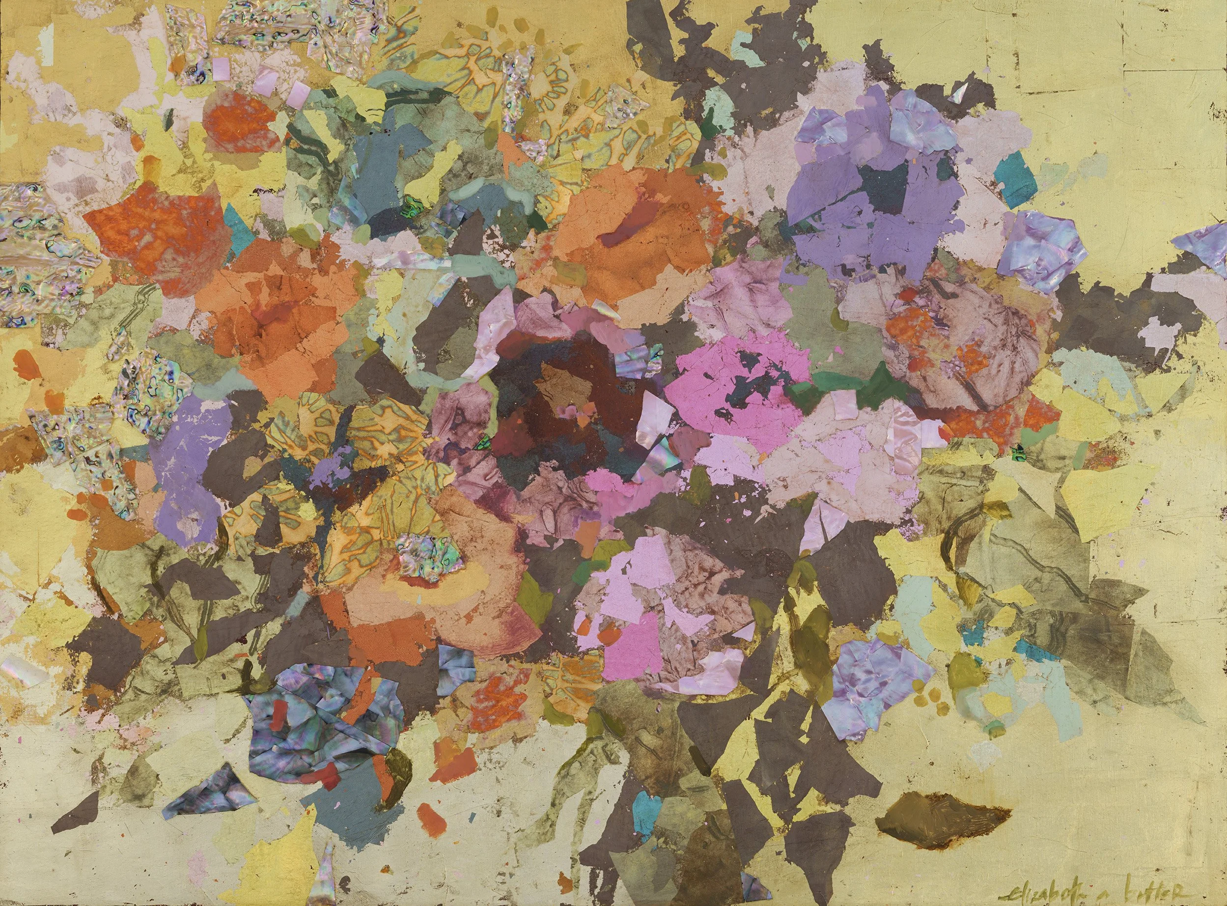 Flowers from the Ether | 30 x 40 in