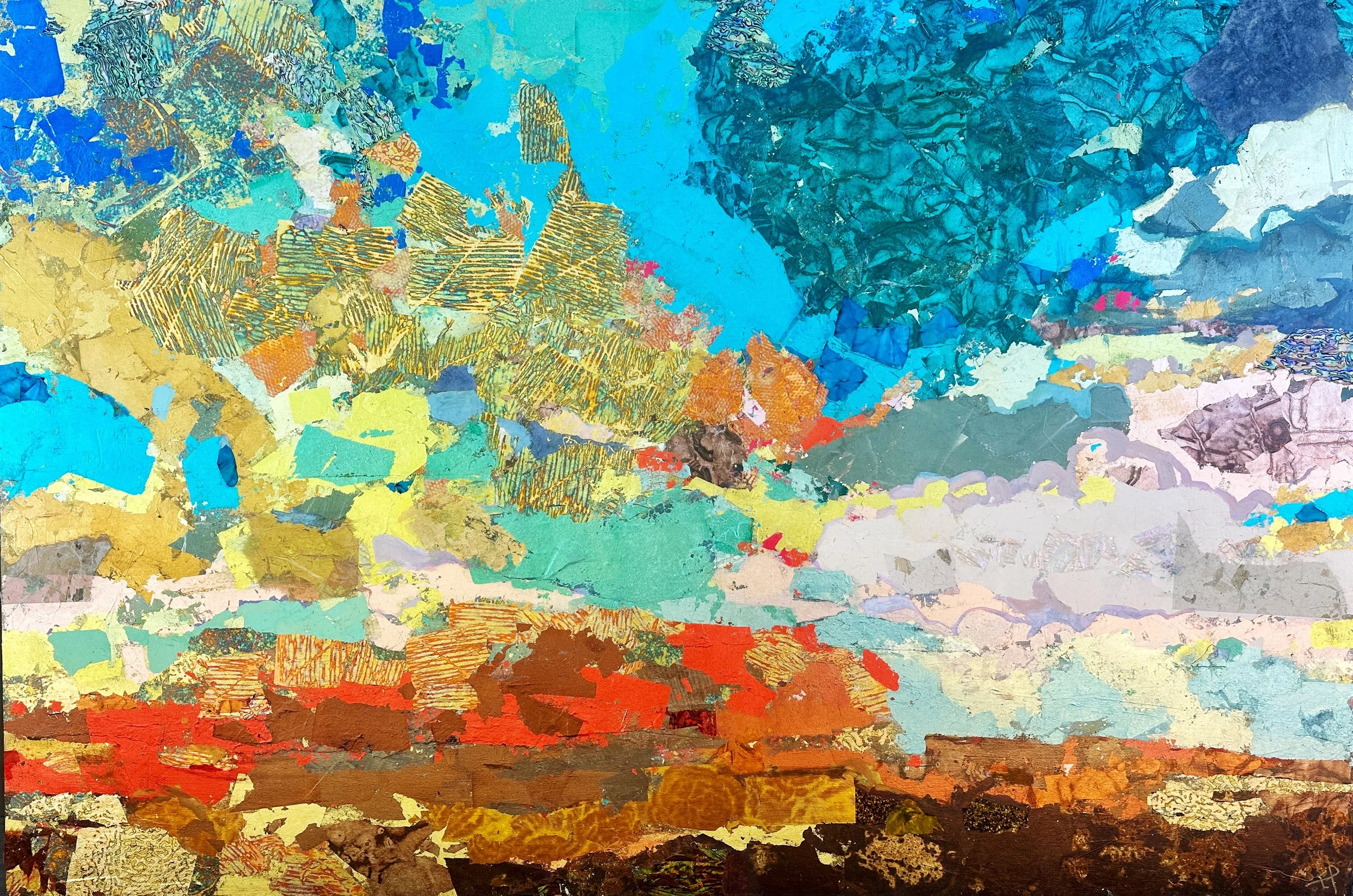 Grounded Into The Infinite (Horizon) | 40 x 60 in
