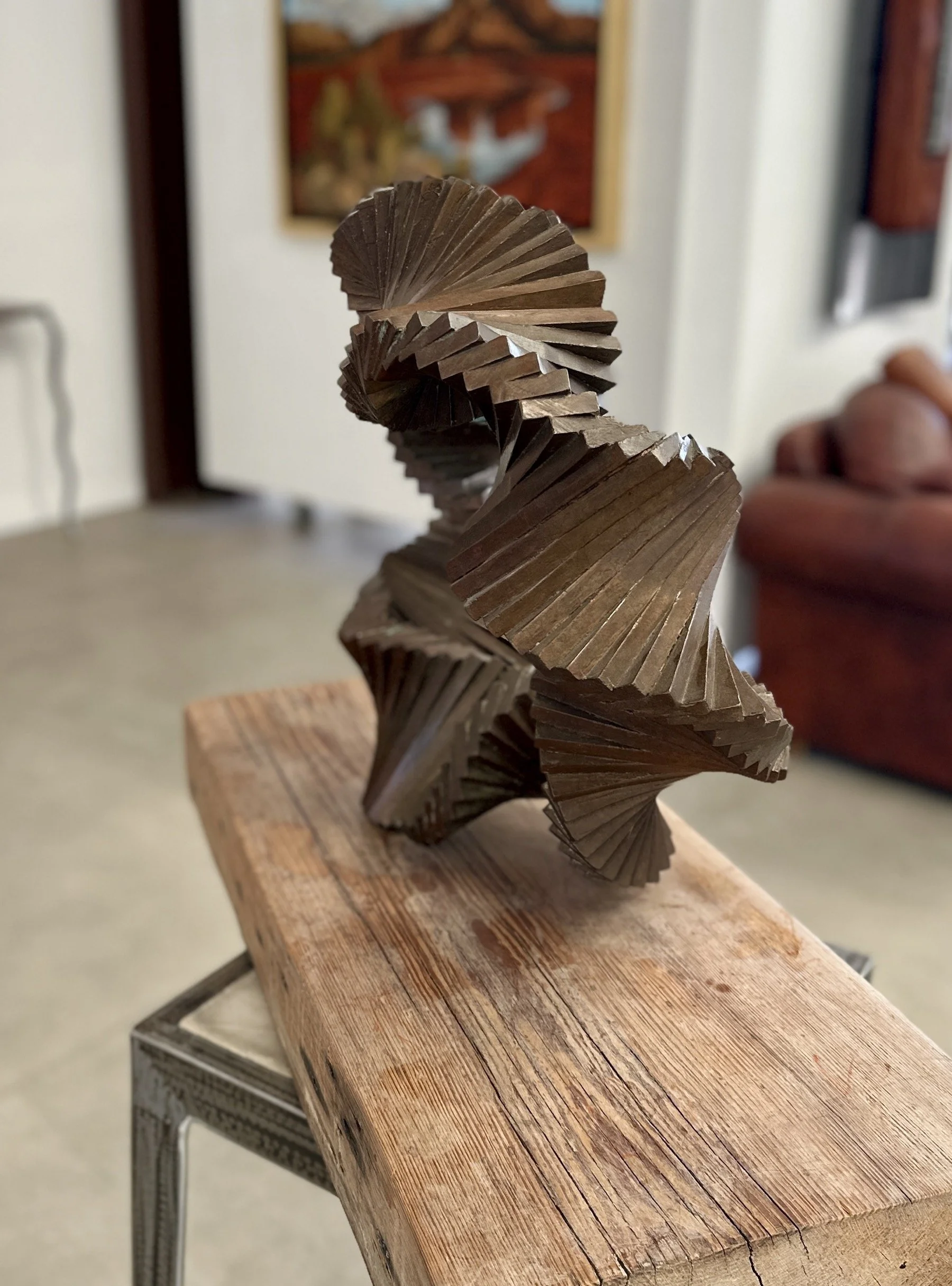 Jose Landoni artist, coney island sculpture, silicone bronze