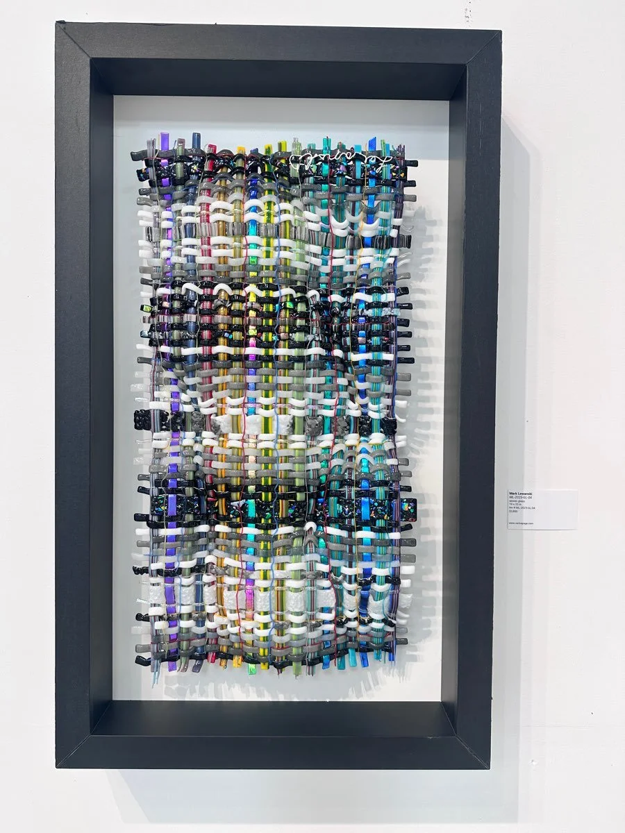 woven glass | 33 x 19 in 