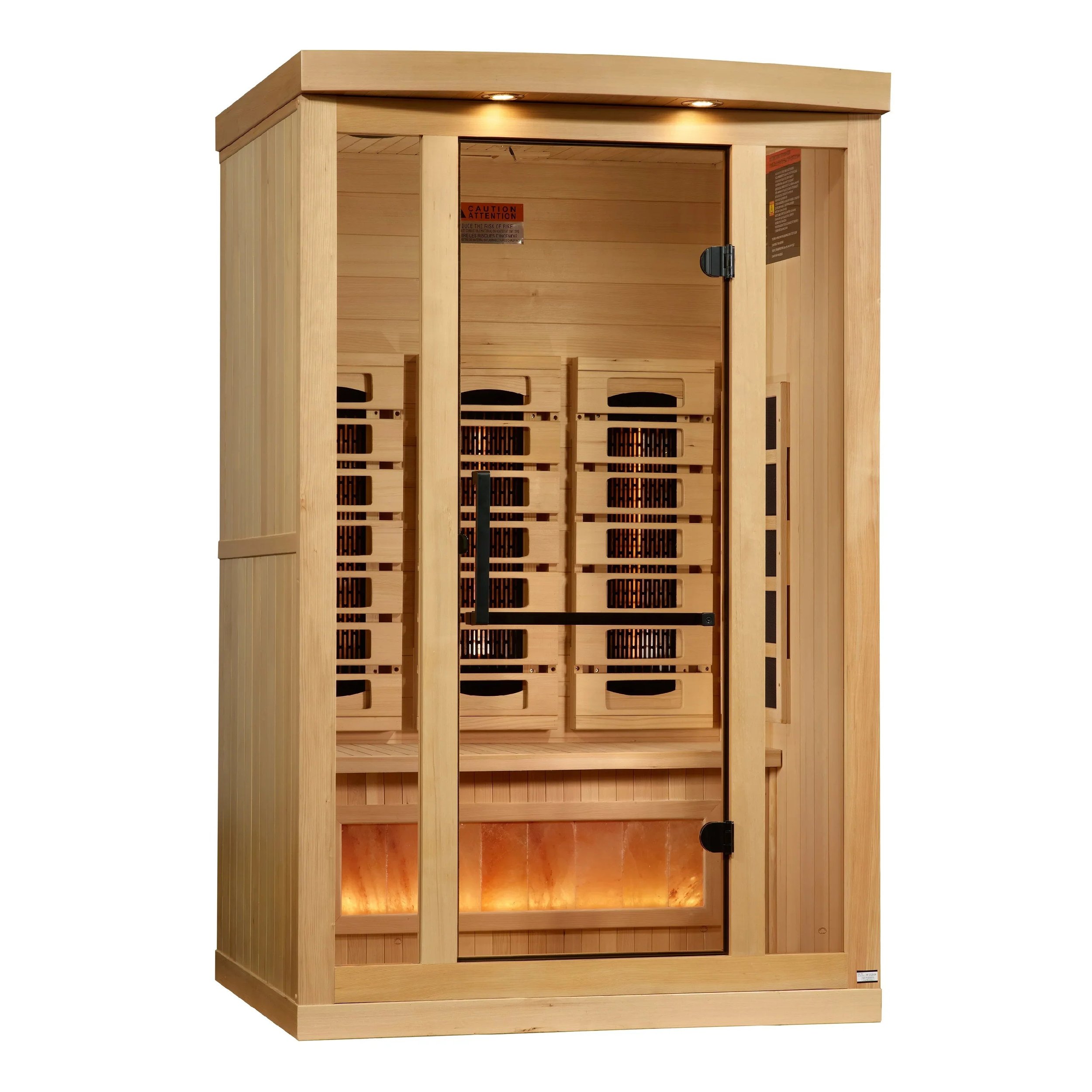 Golden Designs 2025 Toledo GDI-8360-01 6 Person Hybrid Indoor Sauna.