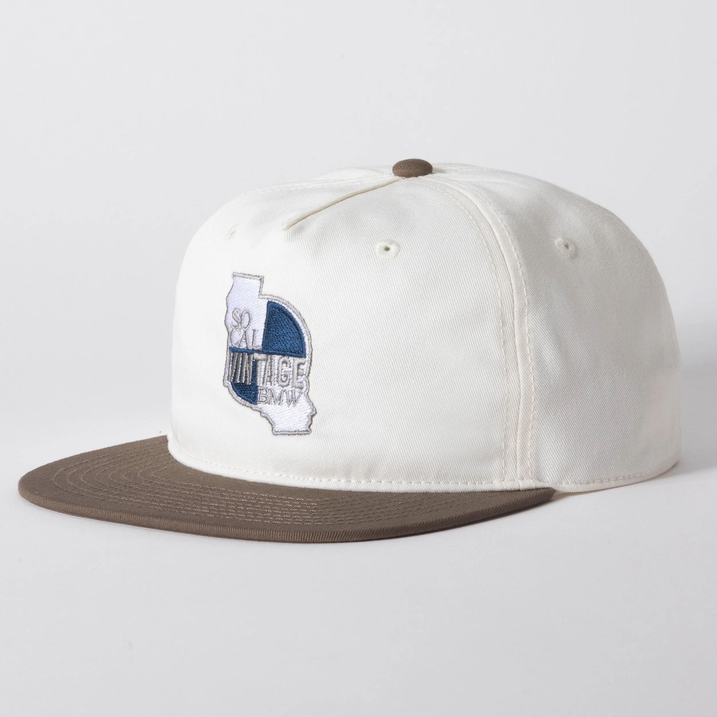 So Cal Vintage BMW caps.

Their first online merch release, developed with Studio Credit.

We&rsquo;ve worked together for years across apparel and production, so this was a natural next step: clean embroidery, classic fit, and a simple online releas