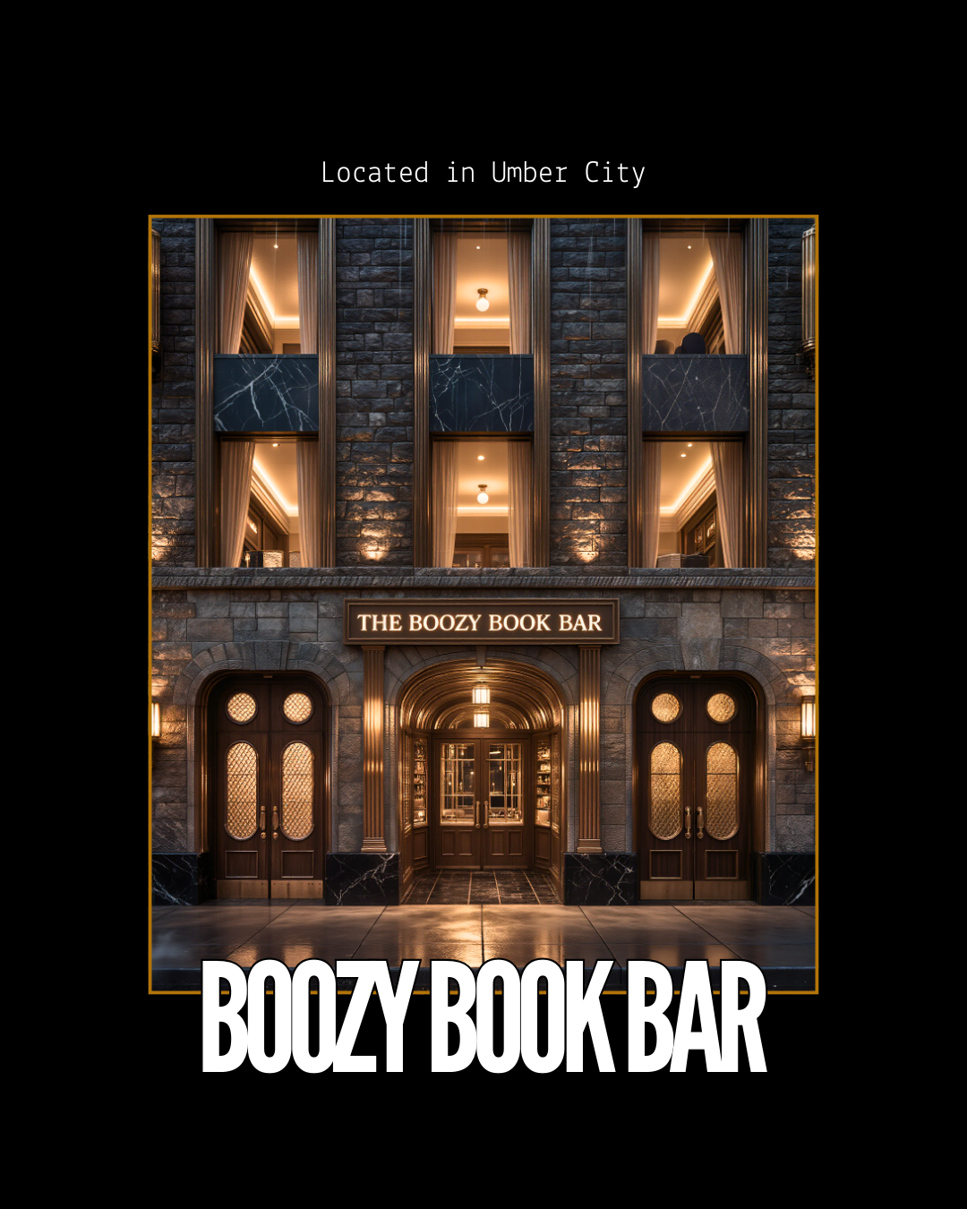 The Boozy Book Bar