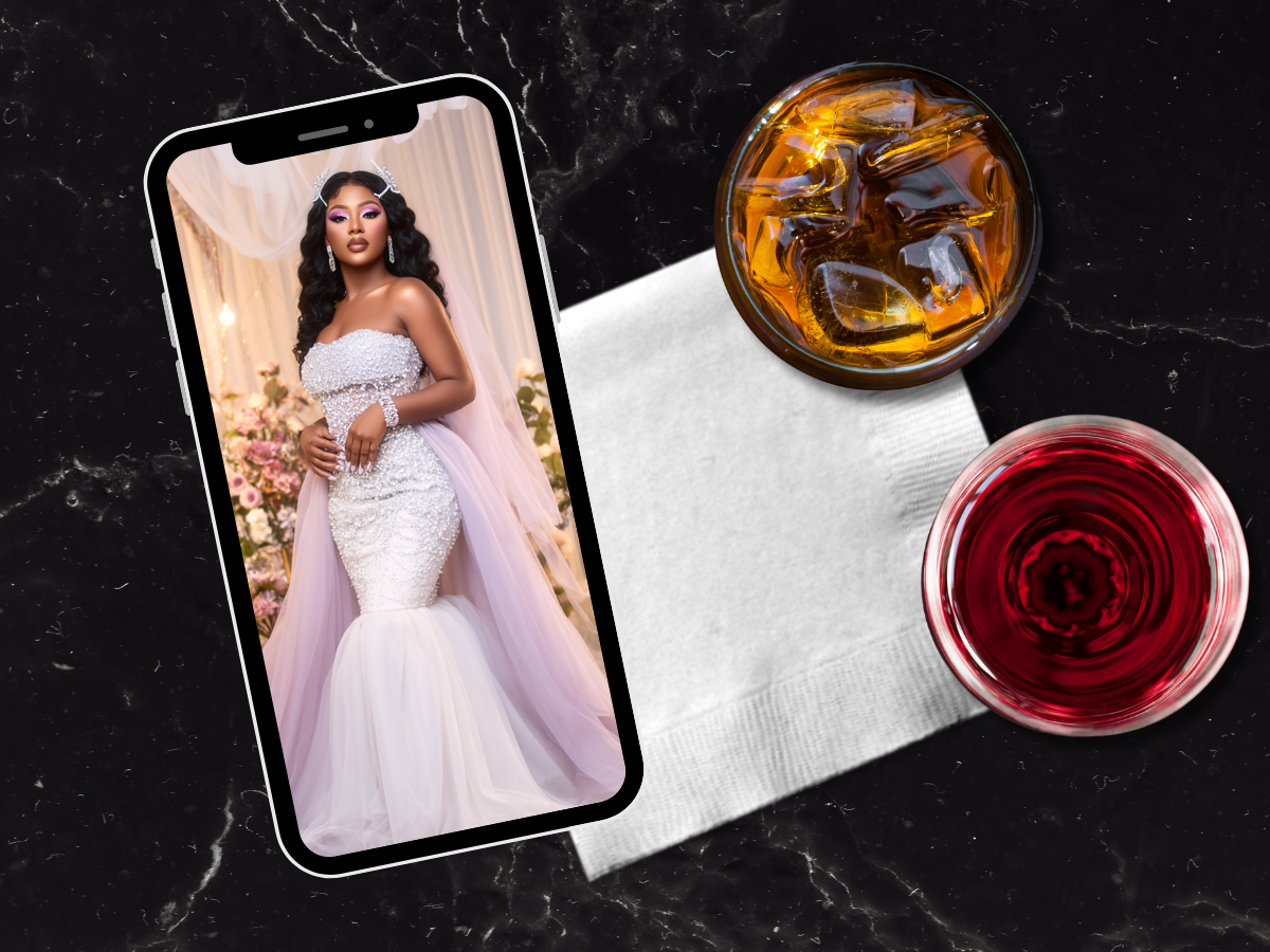 Saela's On Her Wedding Day