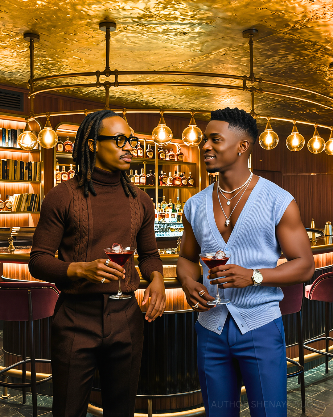 Clyve + Iniko At The Boozy Book Bar