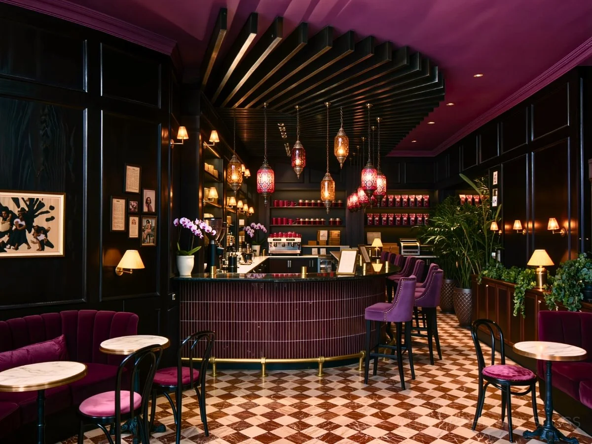 Main Seating + Barista Counter